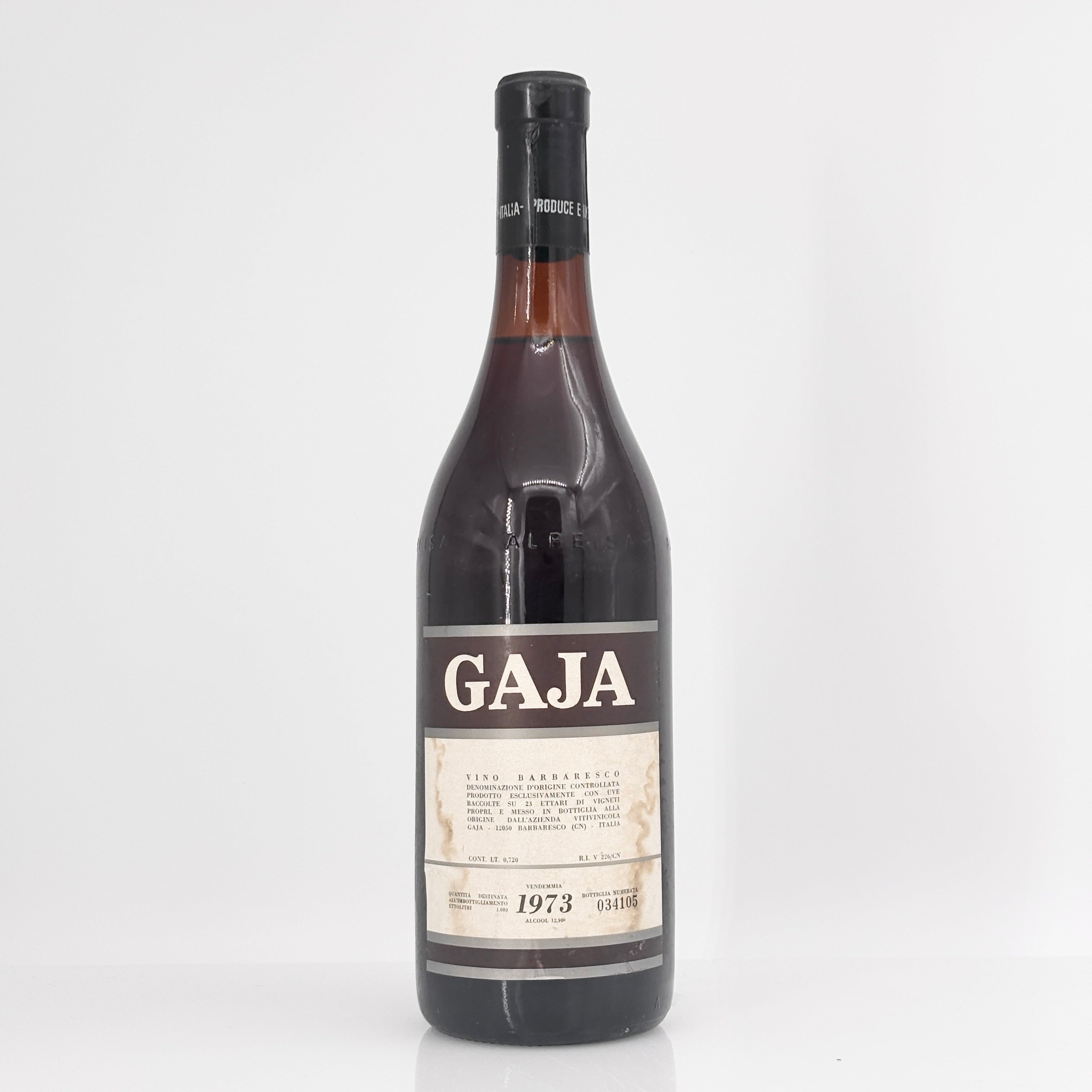 1973 Gaja Barbaresco DOCG Piedmont, Italy (Lot 1)