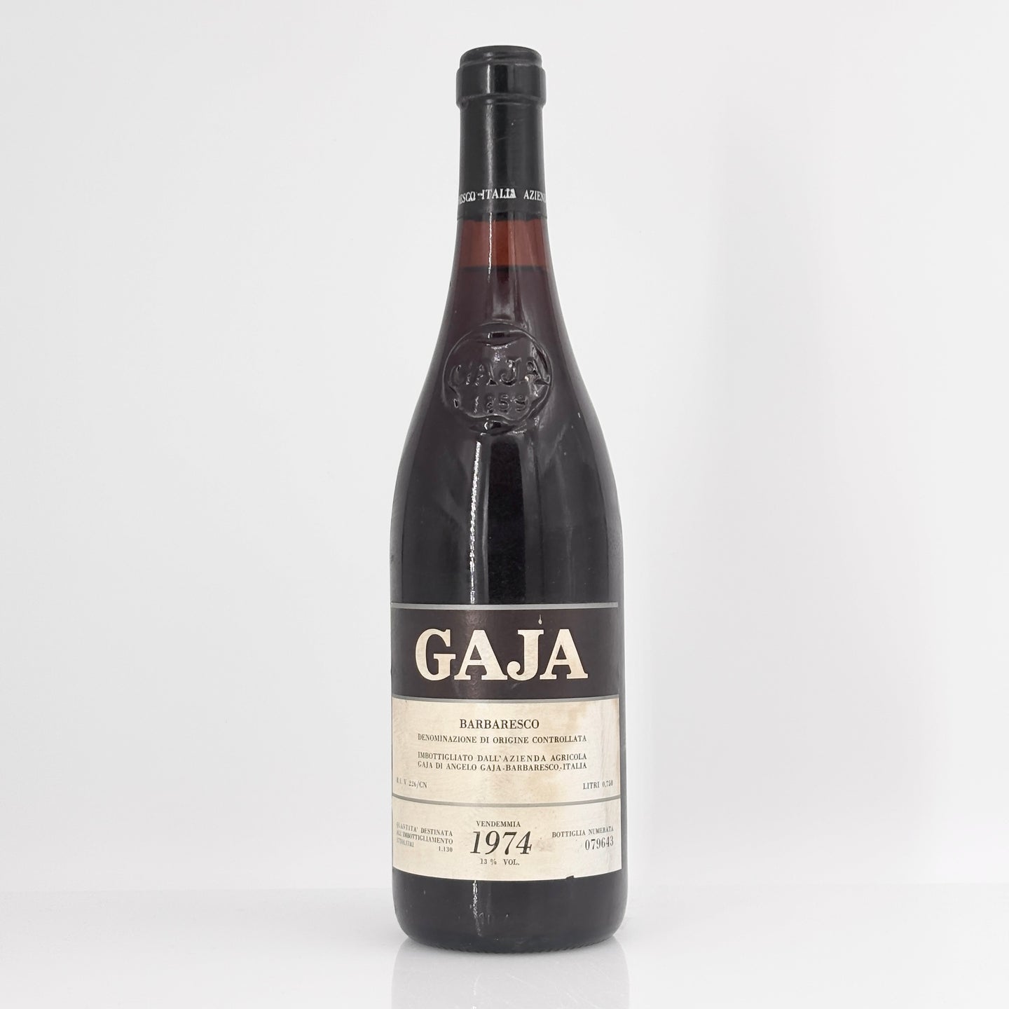 1974 Gaja Barbaresco DOCG Piedmont, Italy
