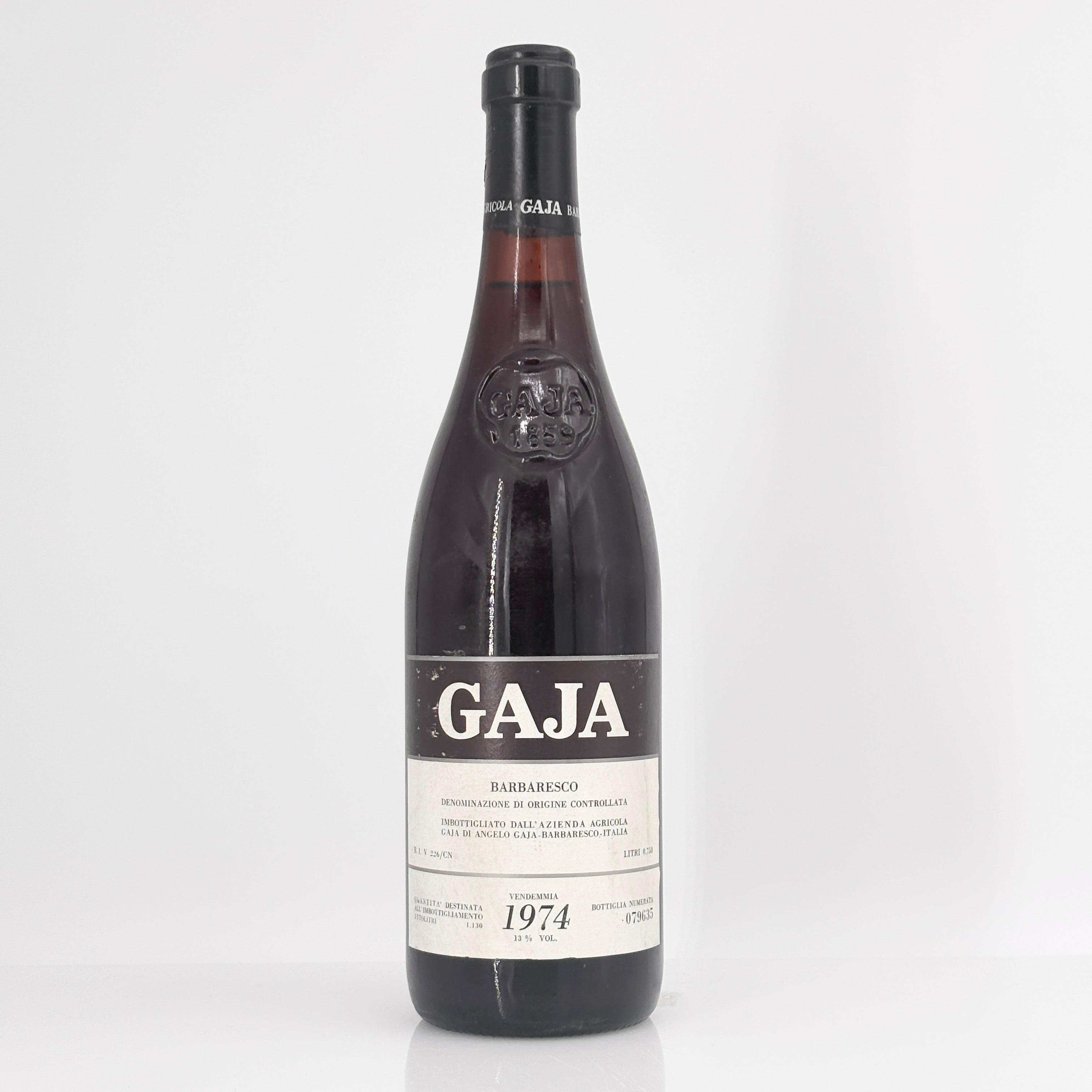 1974 Gaja Barbaresco DOCG Piedmont, Italy