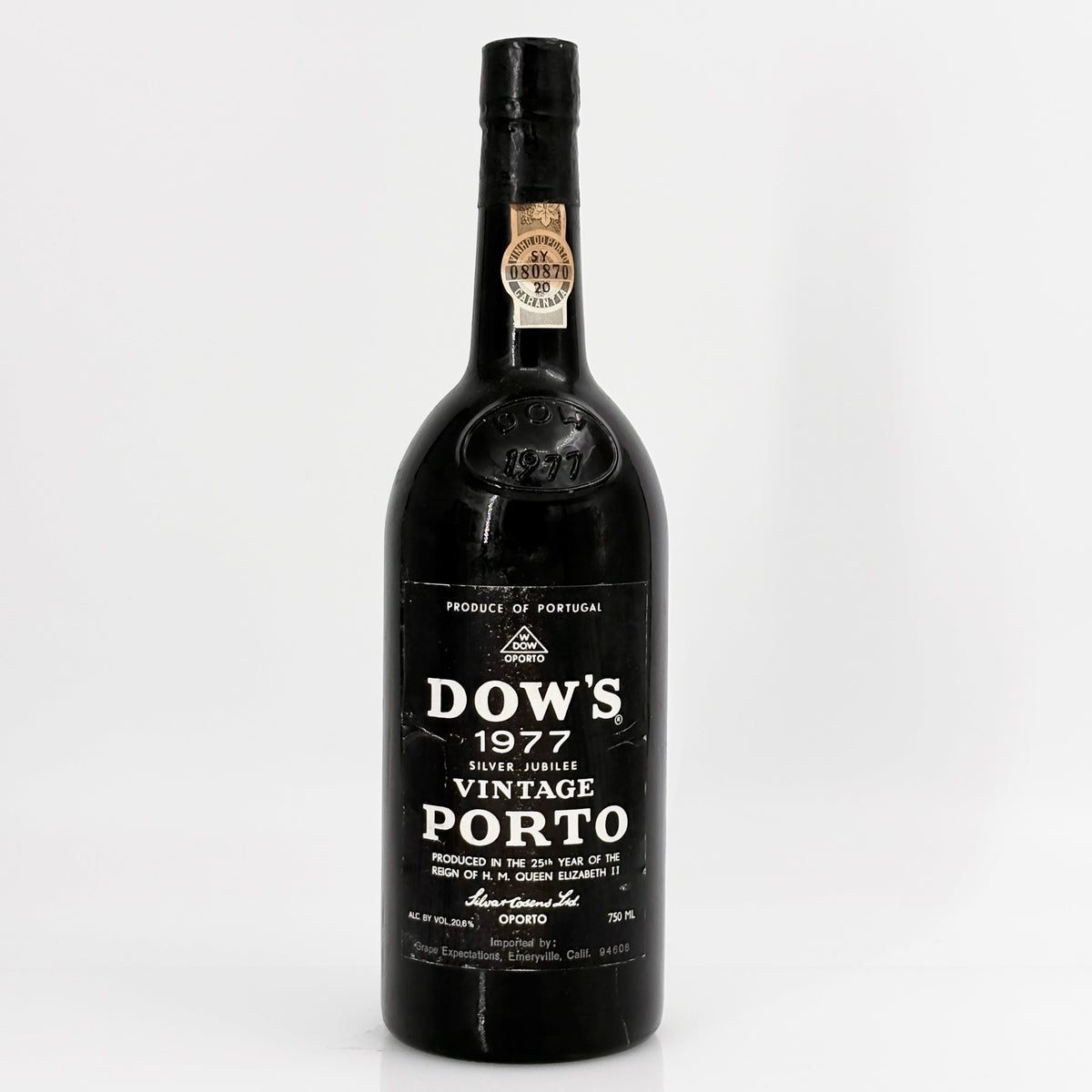 1977 Dow's Vintage Port, Portugal (Lot 1)