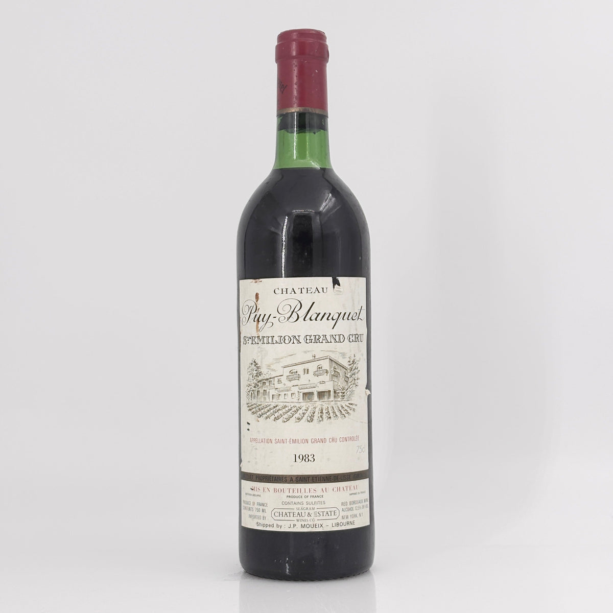 1983 Chateau Puy Blanquet Saint-Emilion Grand Cru, France