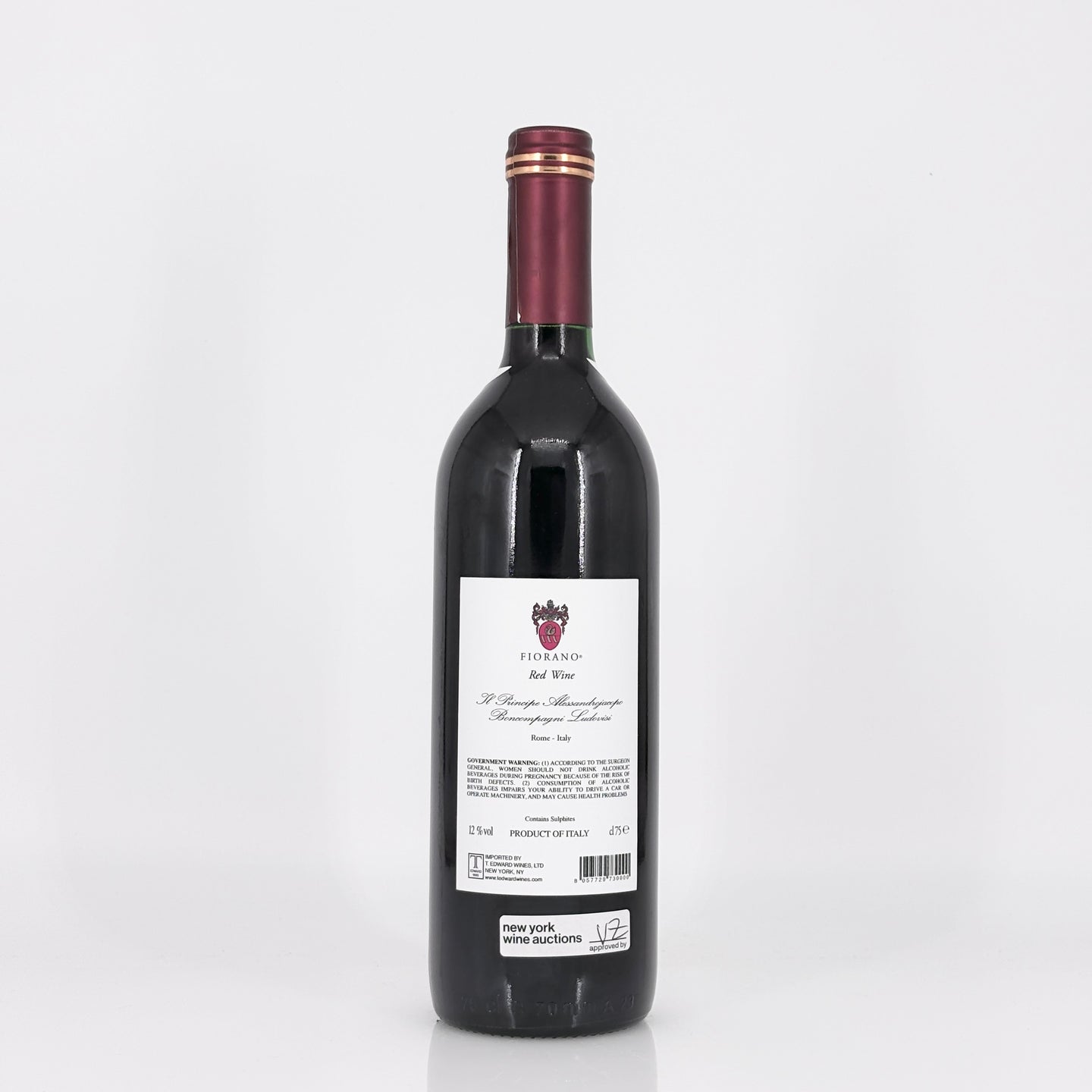 1988 Tenuta di Fiorano 'Fiorano' Rosso, Lazio, Italy