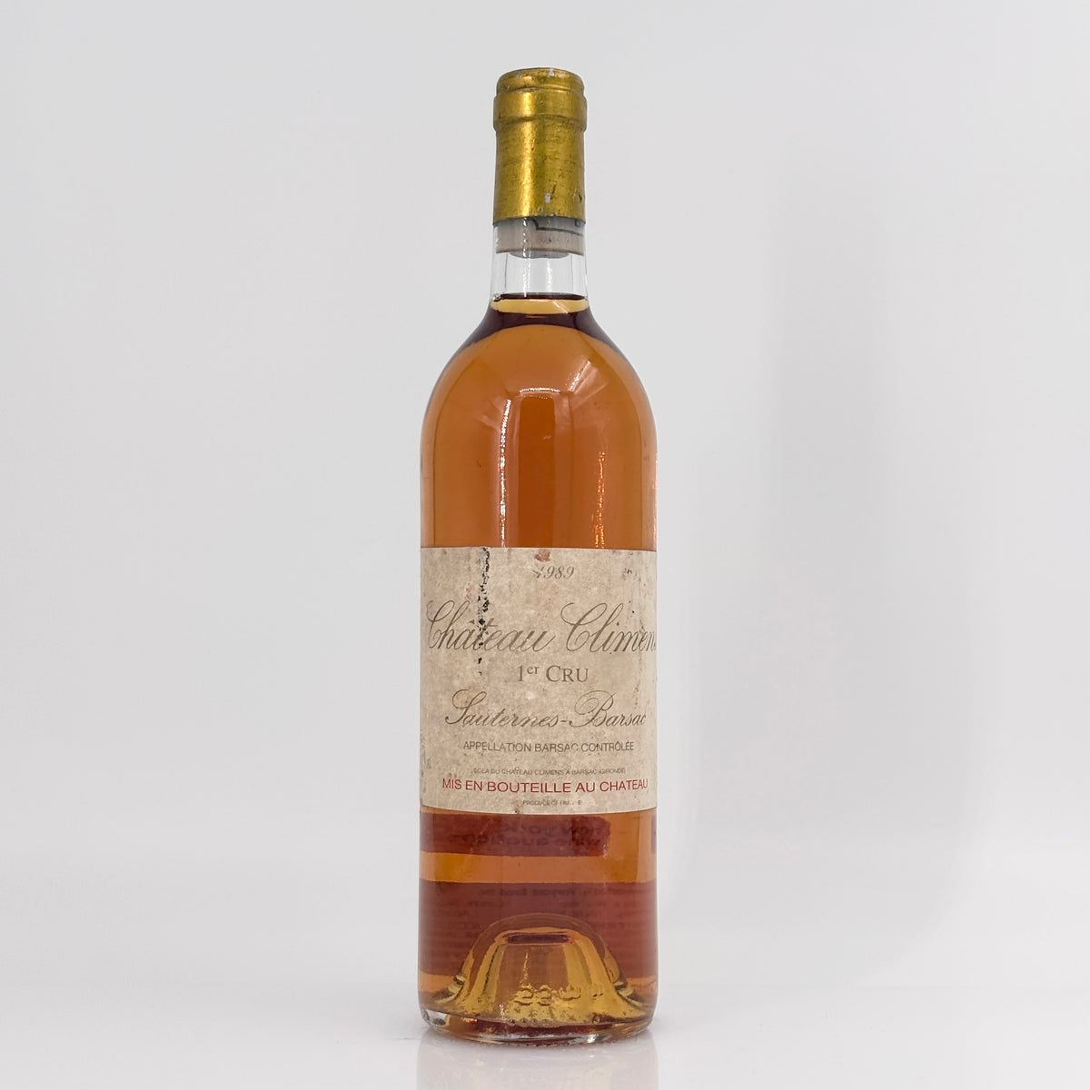 1989 Chateau Climens Sauternes Barsac, France