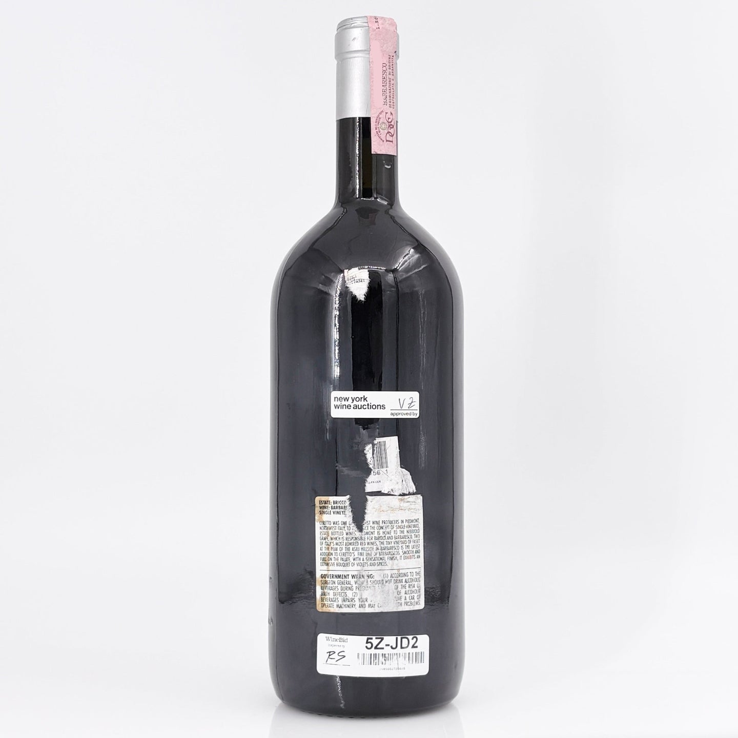1990 Ceretto Bricco Asili Barbaresco Faset, Piedmont, Italy 1.5L Magnum