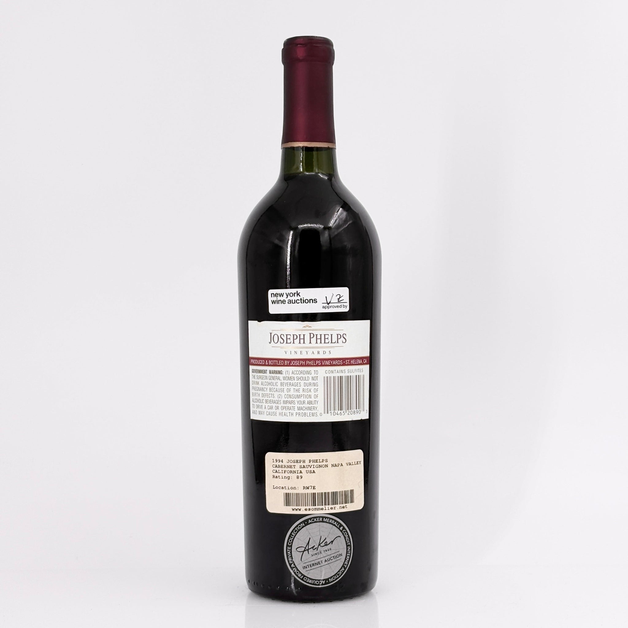1994 Joseph Phelps Cabernet Sauvignon Napa Valley, USA