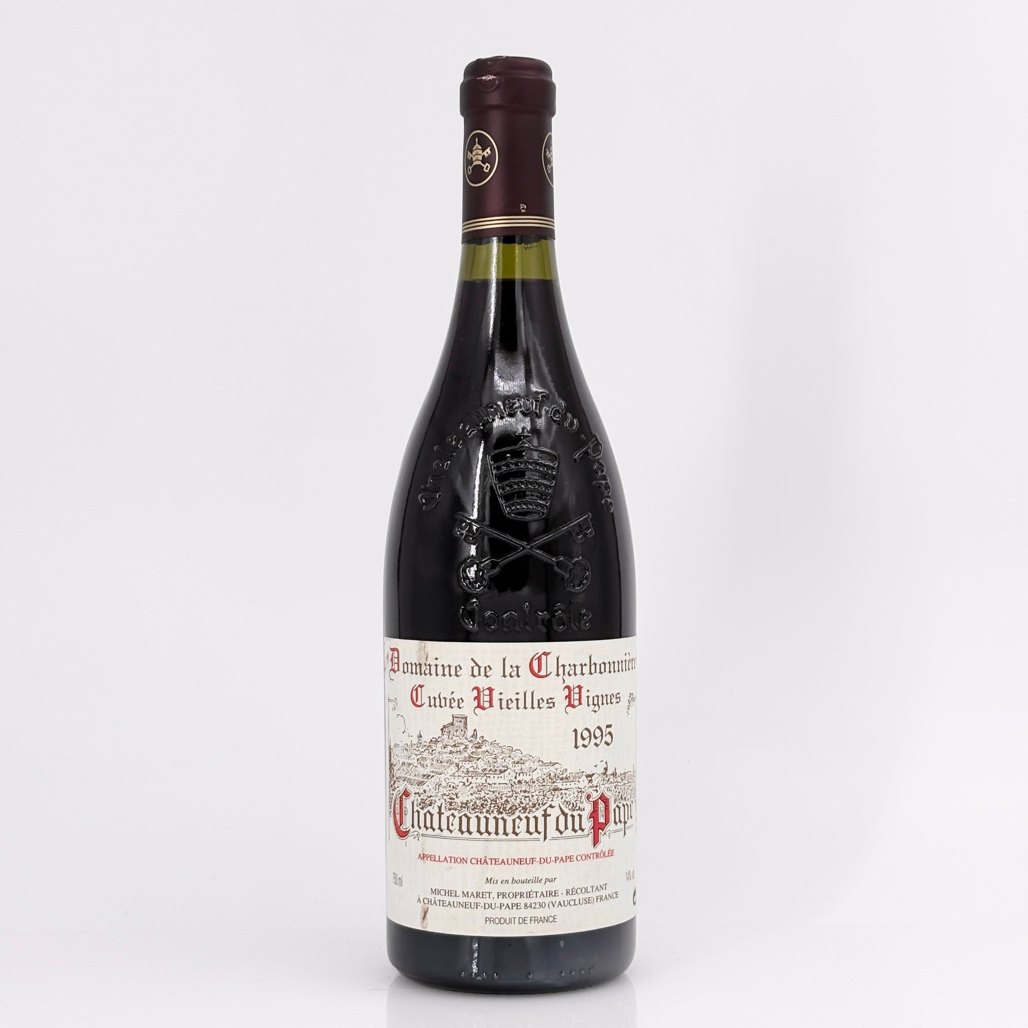 1995 Domaine de la Charbonniere Chateauneuf-du-Pape Cuvee Vieilles Vignes Rhone, France