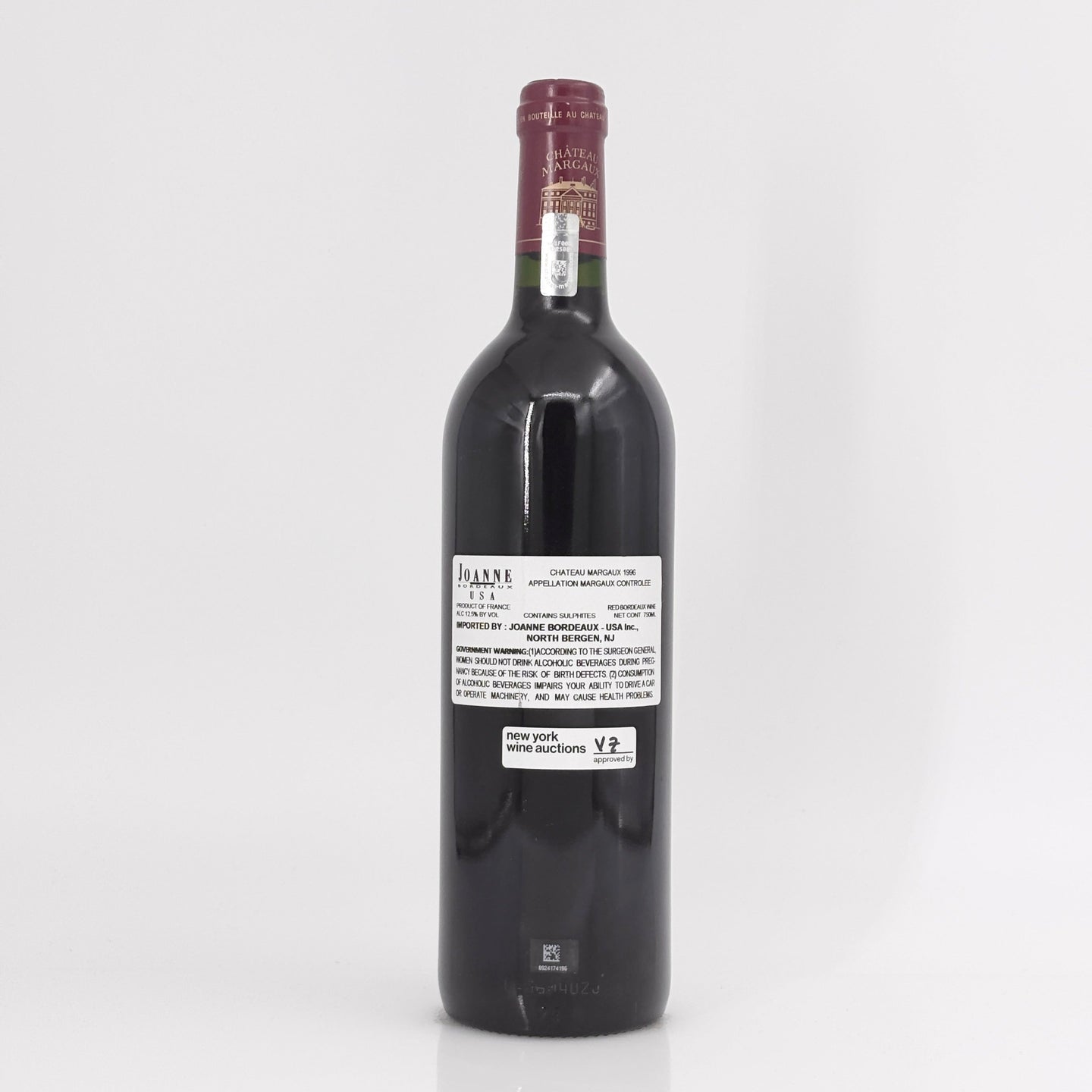 1996 Chateau Margaux Margaux, France