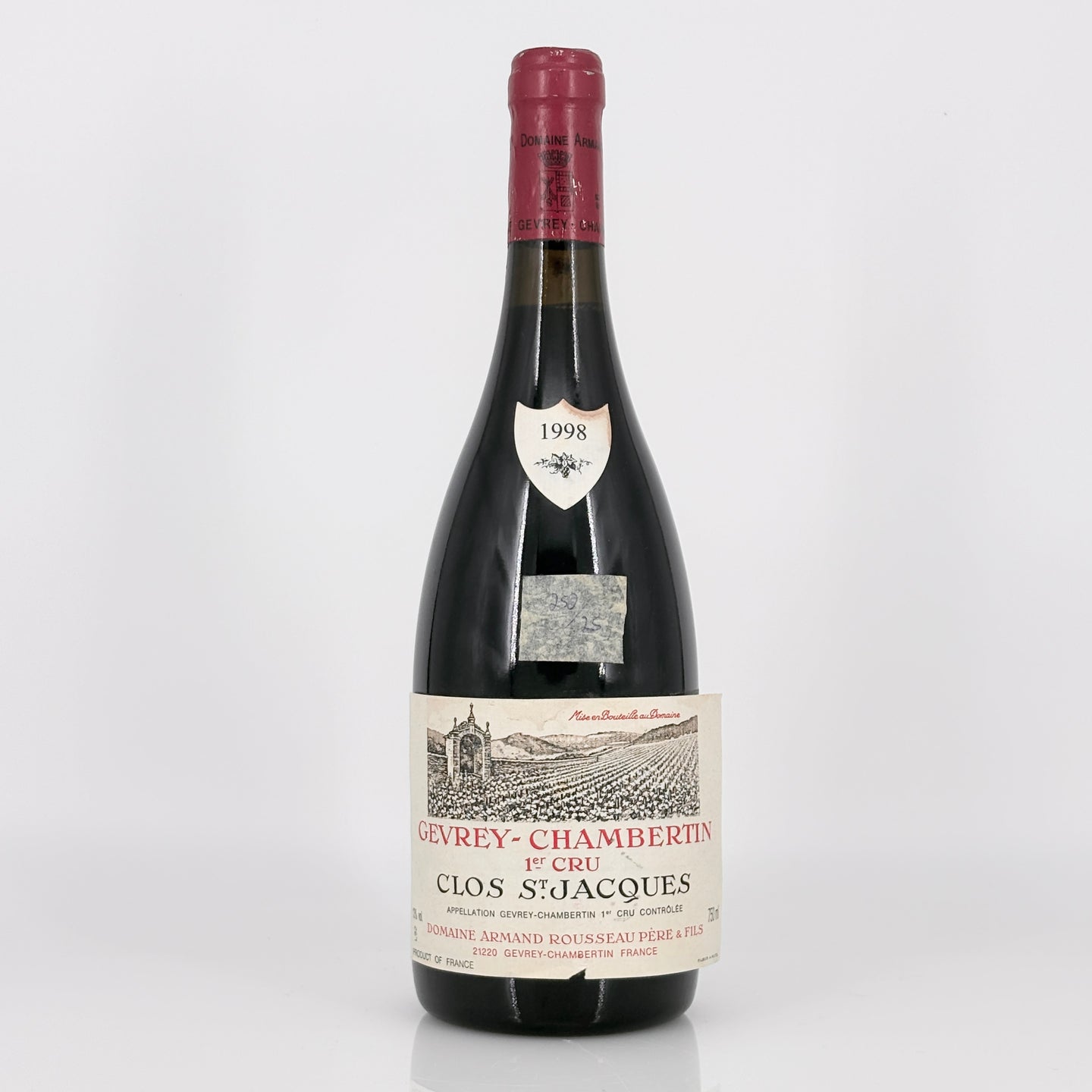 1998 Domaine Armand Rousseau Pere et Fils Clos Saint-Jacques Gevrey-Chambertin Premier Cru, France