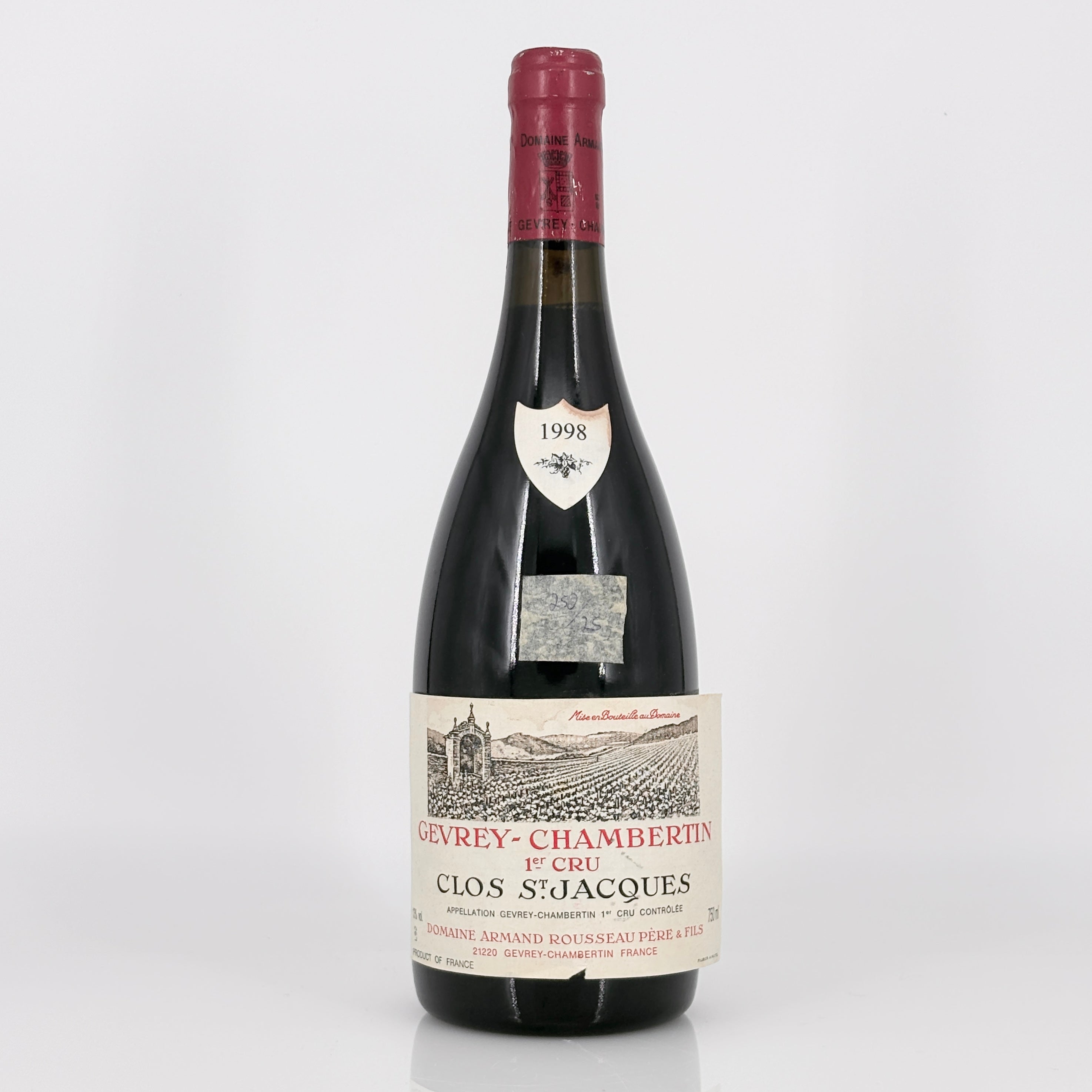 1998 Domaine Armand Rousseau Pere et Fils Clos Saint-Jacques Gevrey-Chambertin Premier Cru, France