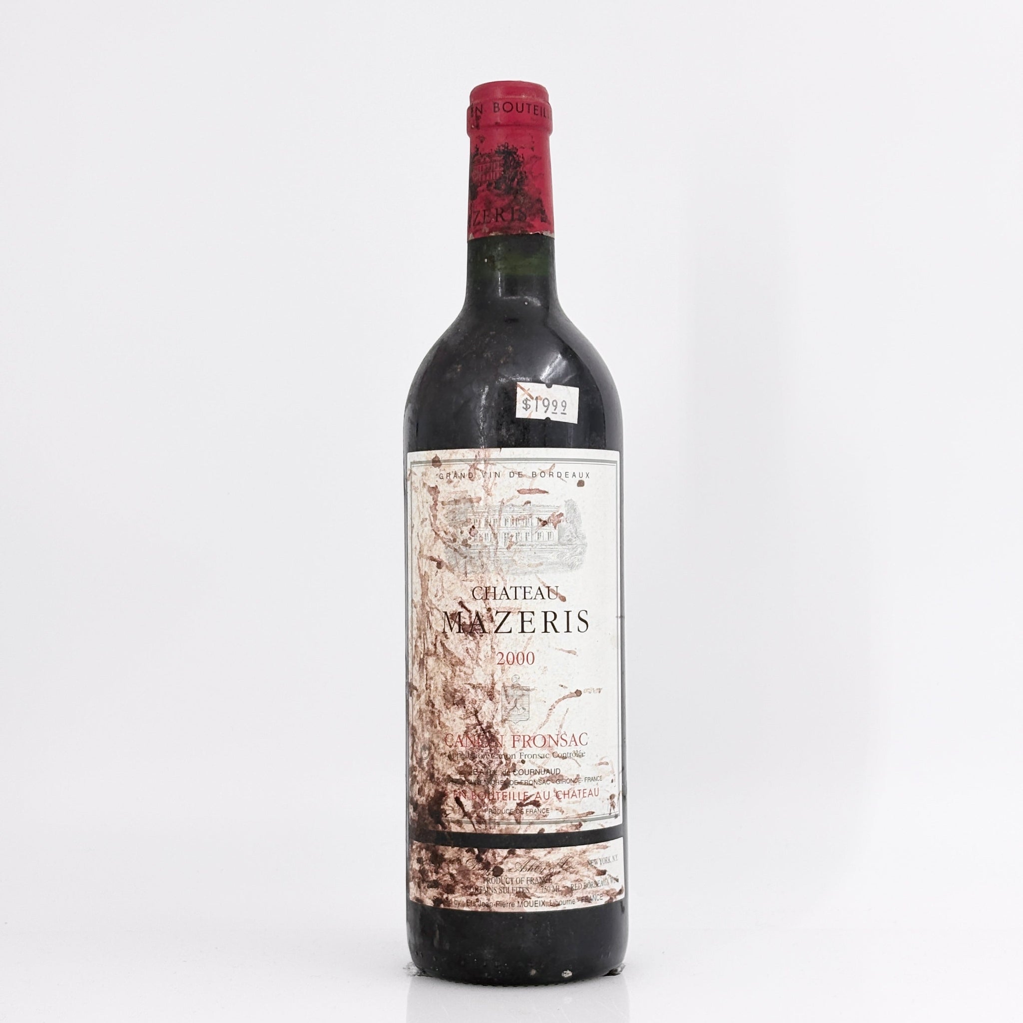 2000 Chateau Mazeris Canon-Fronsac, France