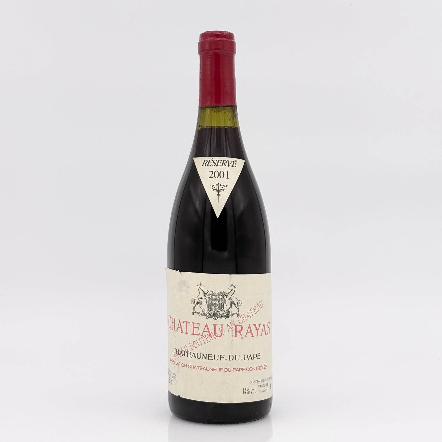 2001 Chateau Rayas Chateauneuf-du-Pape Reserve Rhone, France