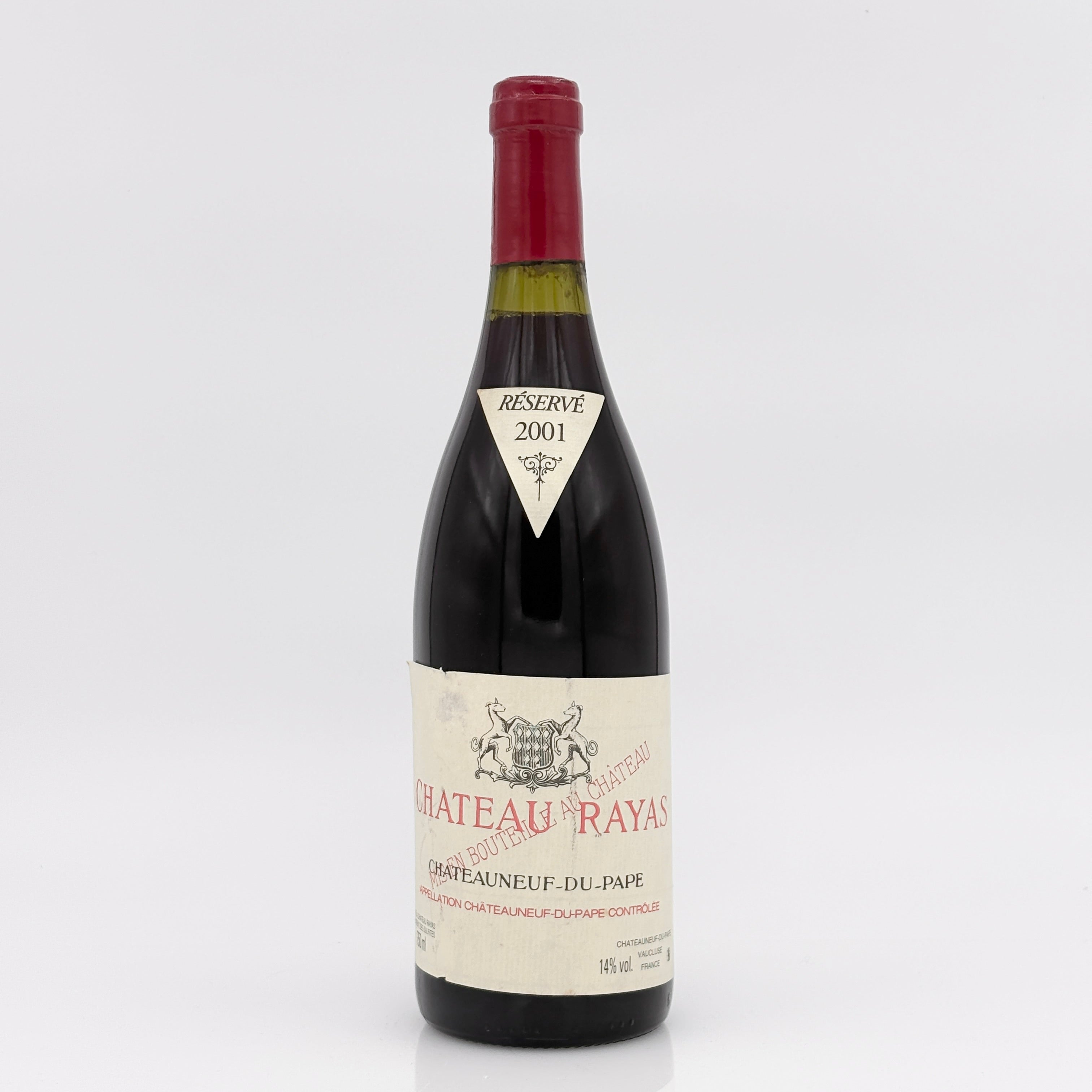 2001 Chateau Rayas Chateauneuf-du-Pape Reserve Rhone, France