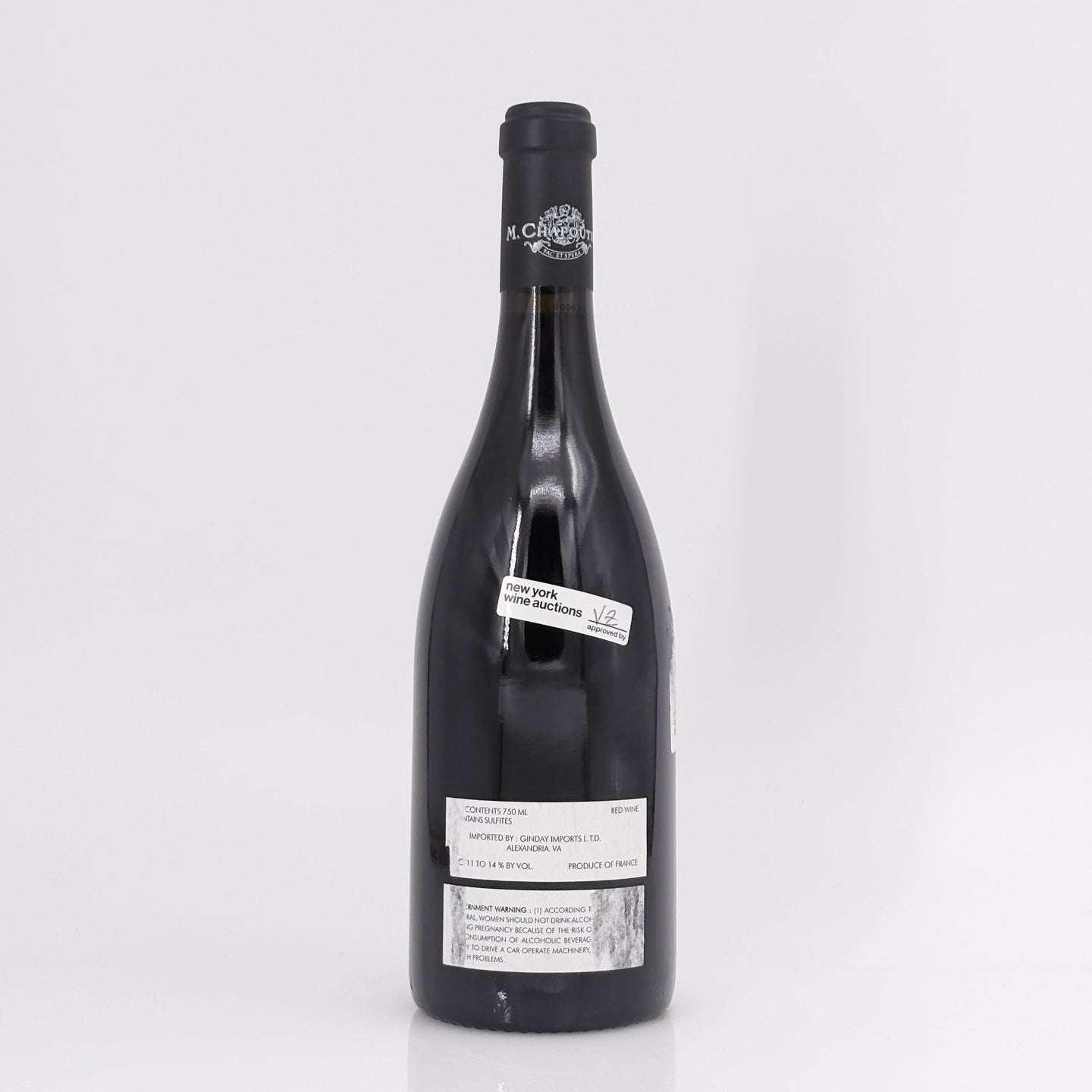 2001 M. Chapoutier Ermitage "L'Ermite" Rhone, France