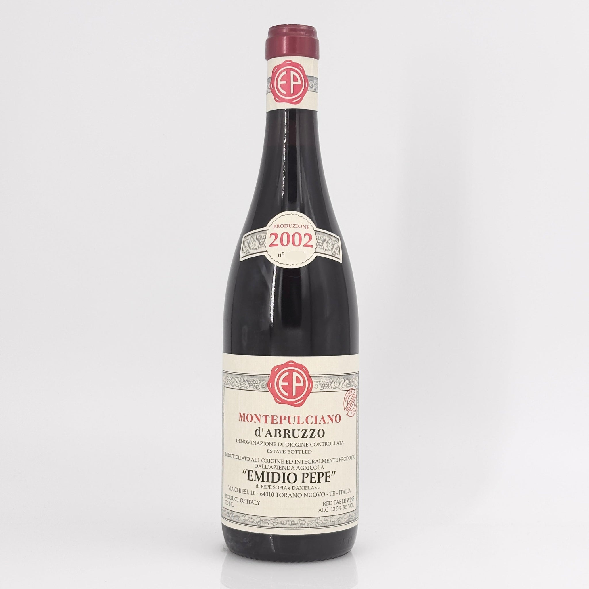 2002 Emidio Pepe Montepulciano d'Abruzzo, Italy