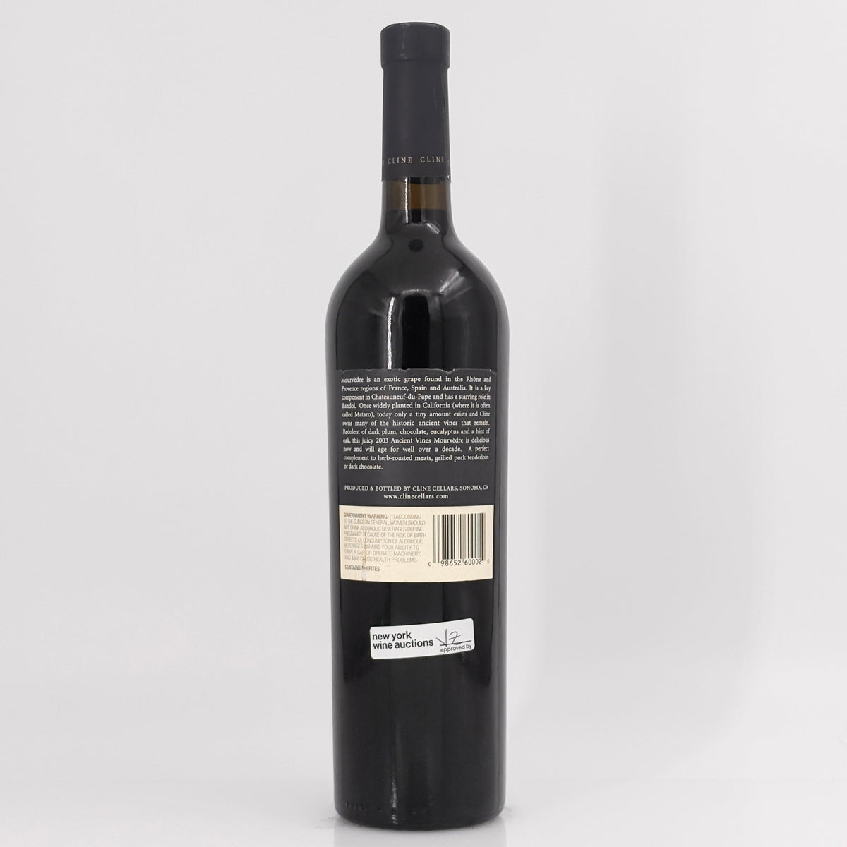 2003 Cline Cellars Ancient Vines Mourvedre Contra Costa County, USA