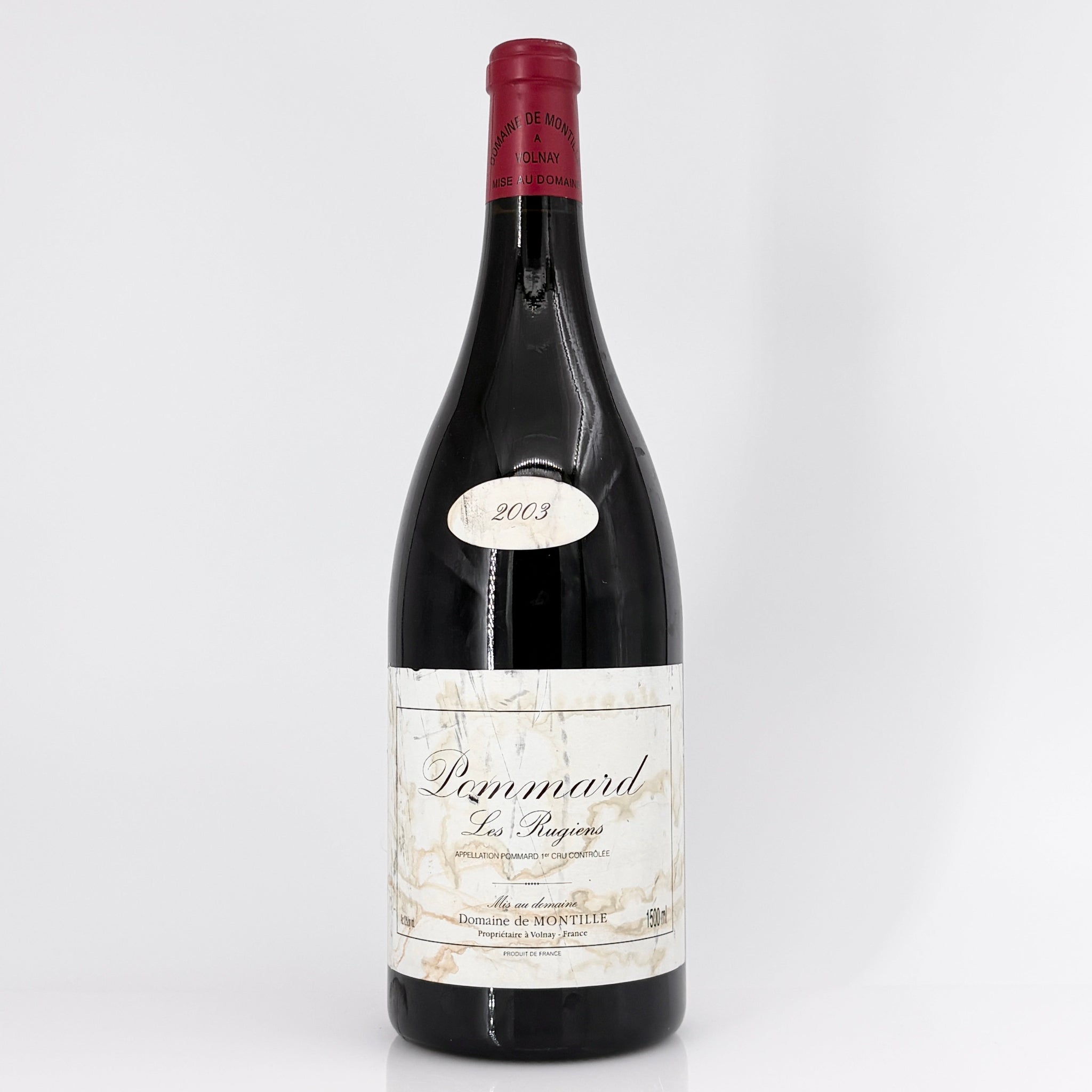 2003 Domaine de Montille Pommard Premier Cru Les Rugiens, Côte de Beaune, France 1.5L Magnum