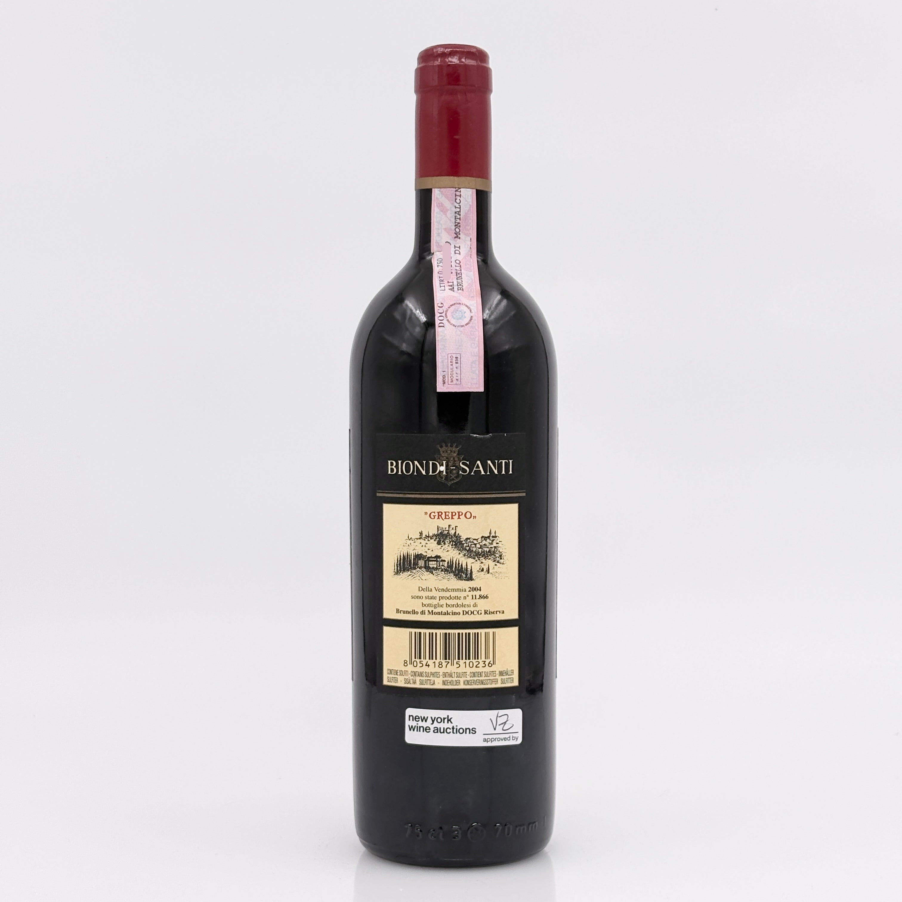 2004 Biondi Santi Tenuta Greppo Riserva Brunello di Montalcino DOCG, Italy
