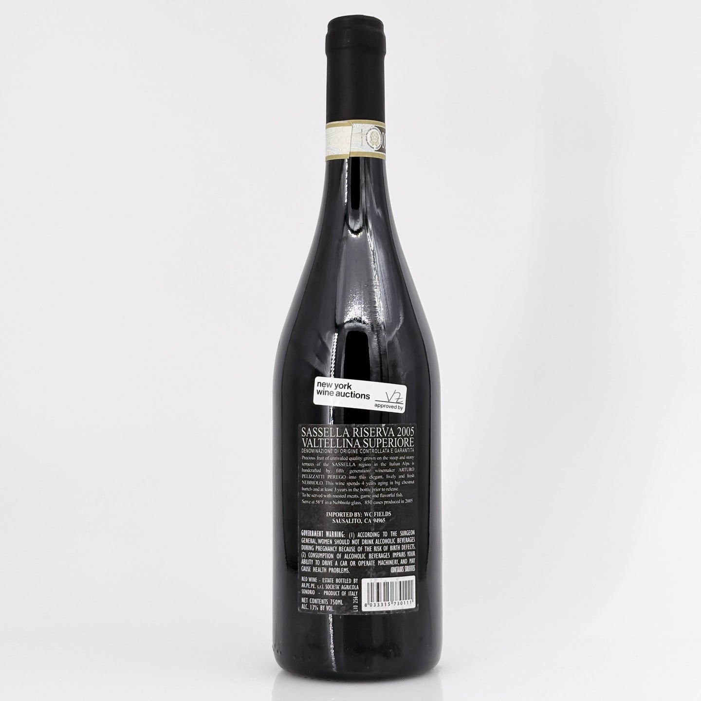 2005 Ar.Pe.Pe. Sassella Riserva Valtellina Superiore, Lombardy, Italy