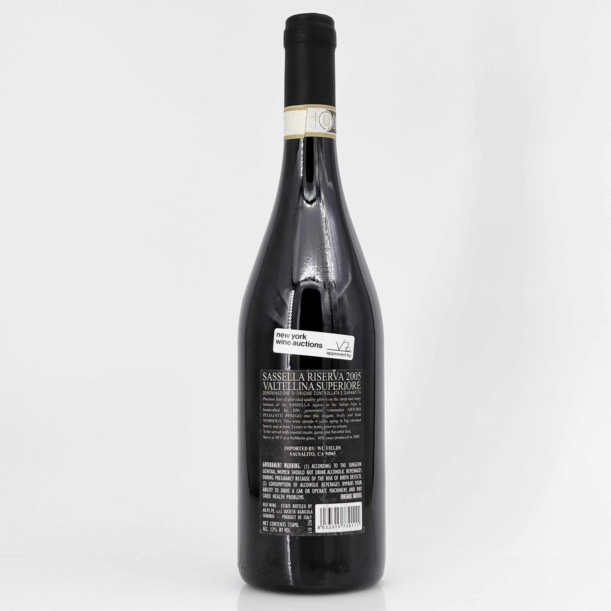 2005 Ar.Pe.Pe. Sassella Riserva Valtellina Superiore, Lombardy, Italy