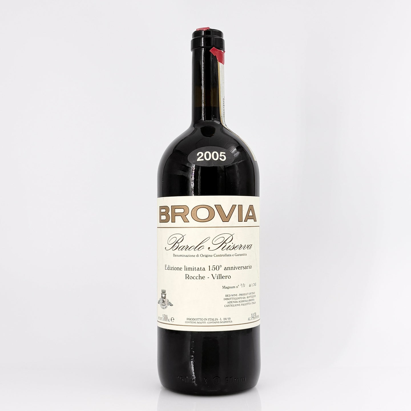 2005 Brovia Barolo Riserva 150° Anniversario, Piedmont, Italy 1.5L Magnum