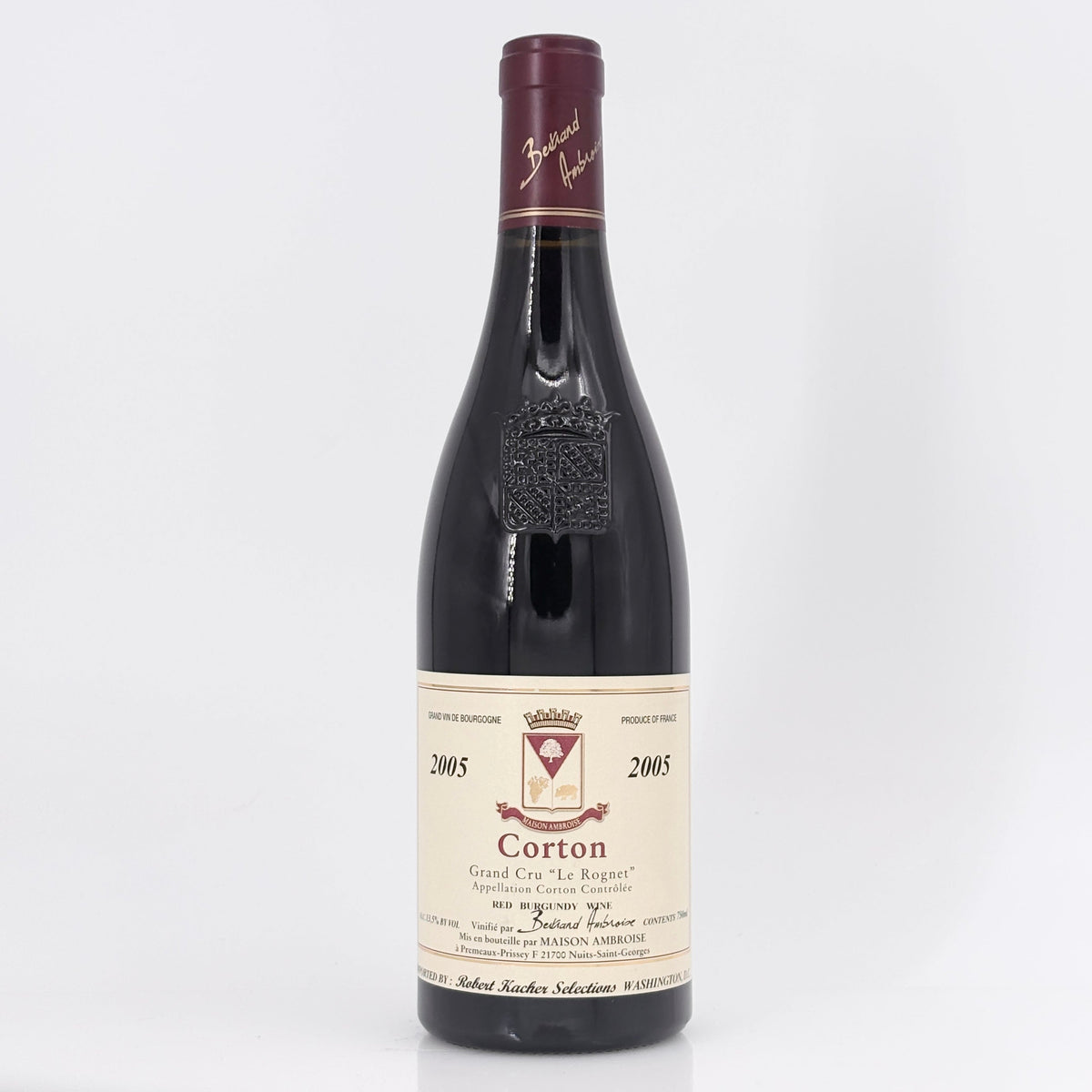 2005 Maison Bertrand Ambroise Corton Le Rognet Grand Cru Cote de Beaune, France