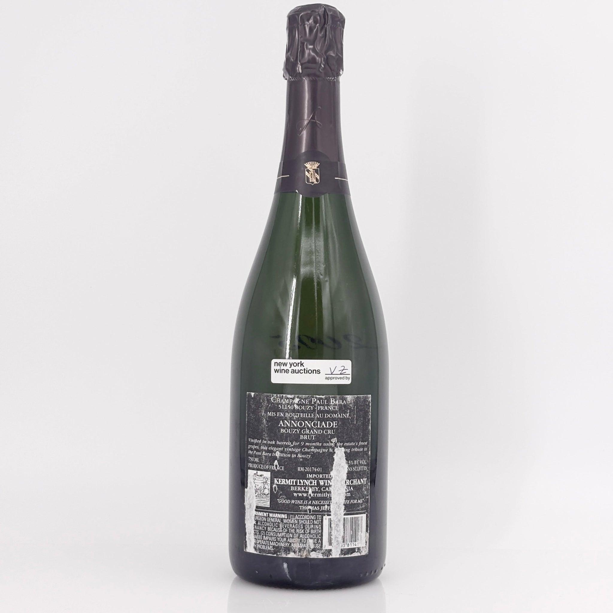 2005 Paul Bara Annonciade Grand Cru Brut Millesime, Champagne, France
