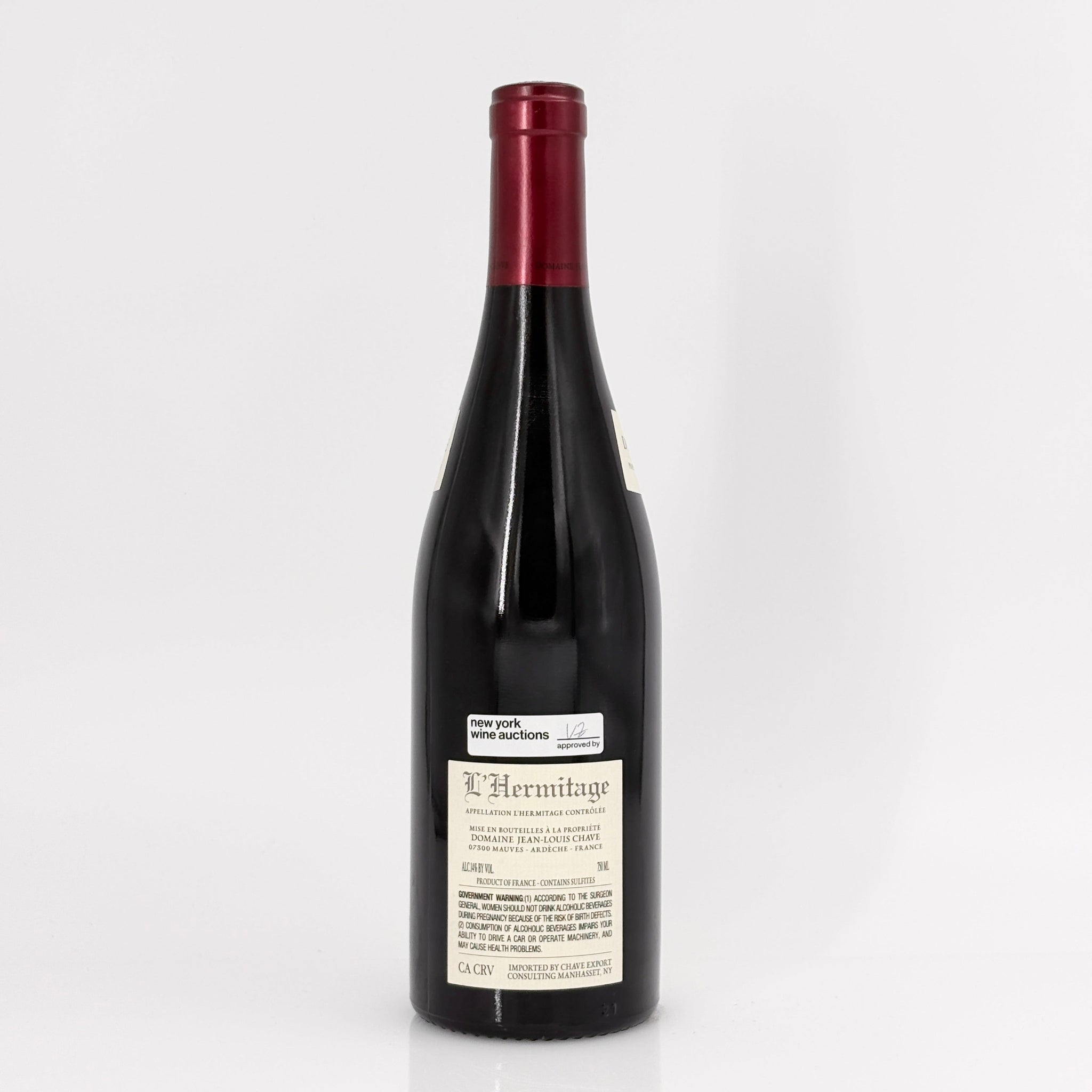 2007 Domaine Jean-Louis Chave Hermitage Rouge, Rhone, France (Lot 2)