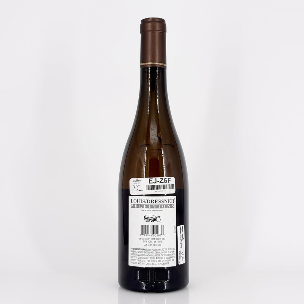 Bottle of wine on a white background