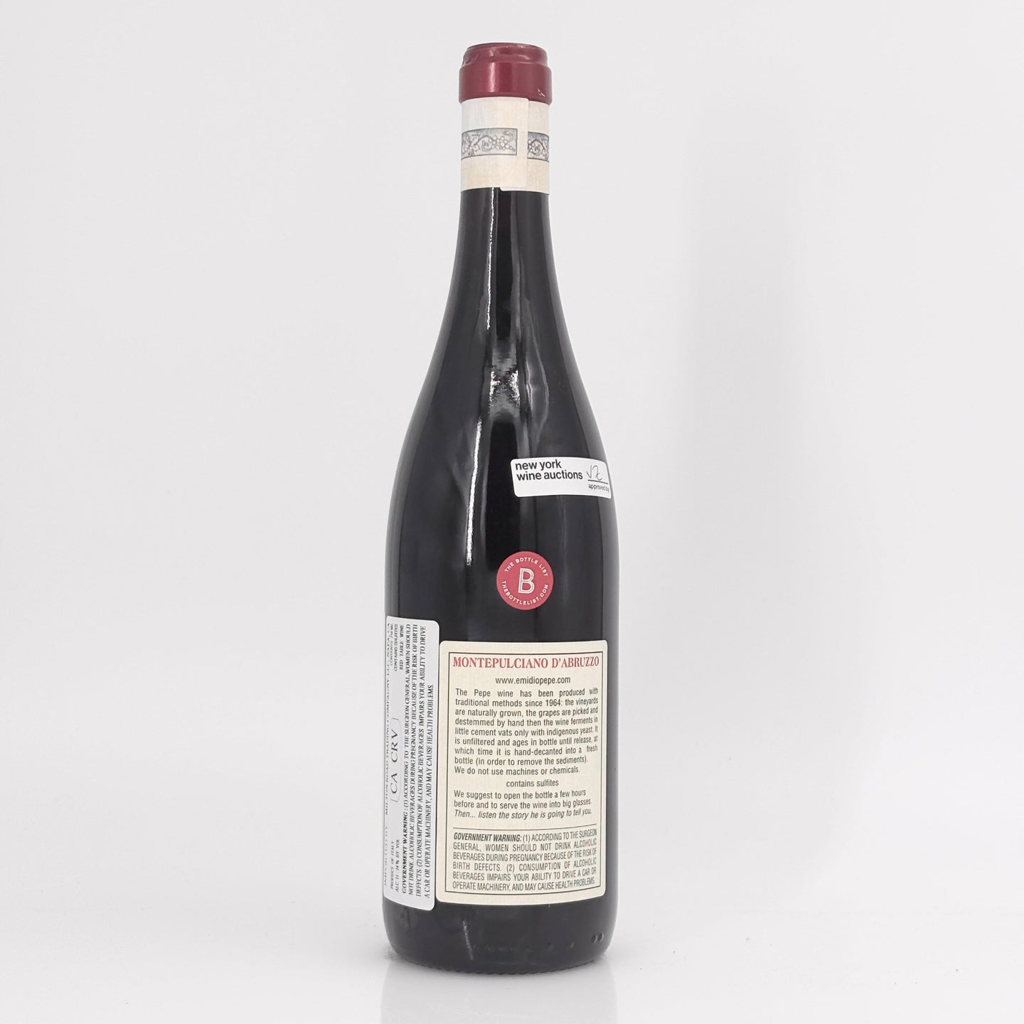 2007 Emidio Pepe Montepulciano d'Abruzzo, Italy
