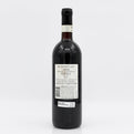 Wine bottle with label on a white background