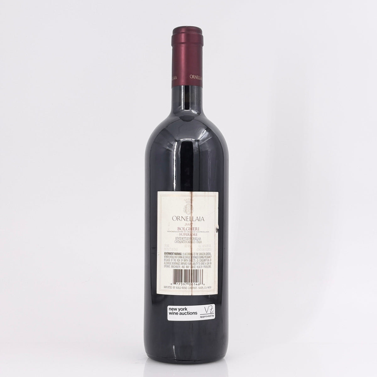2007 Ornellaia Bolgheri Superiore Tuscany, Italy