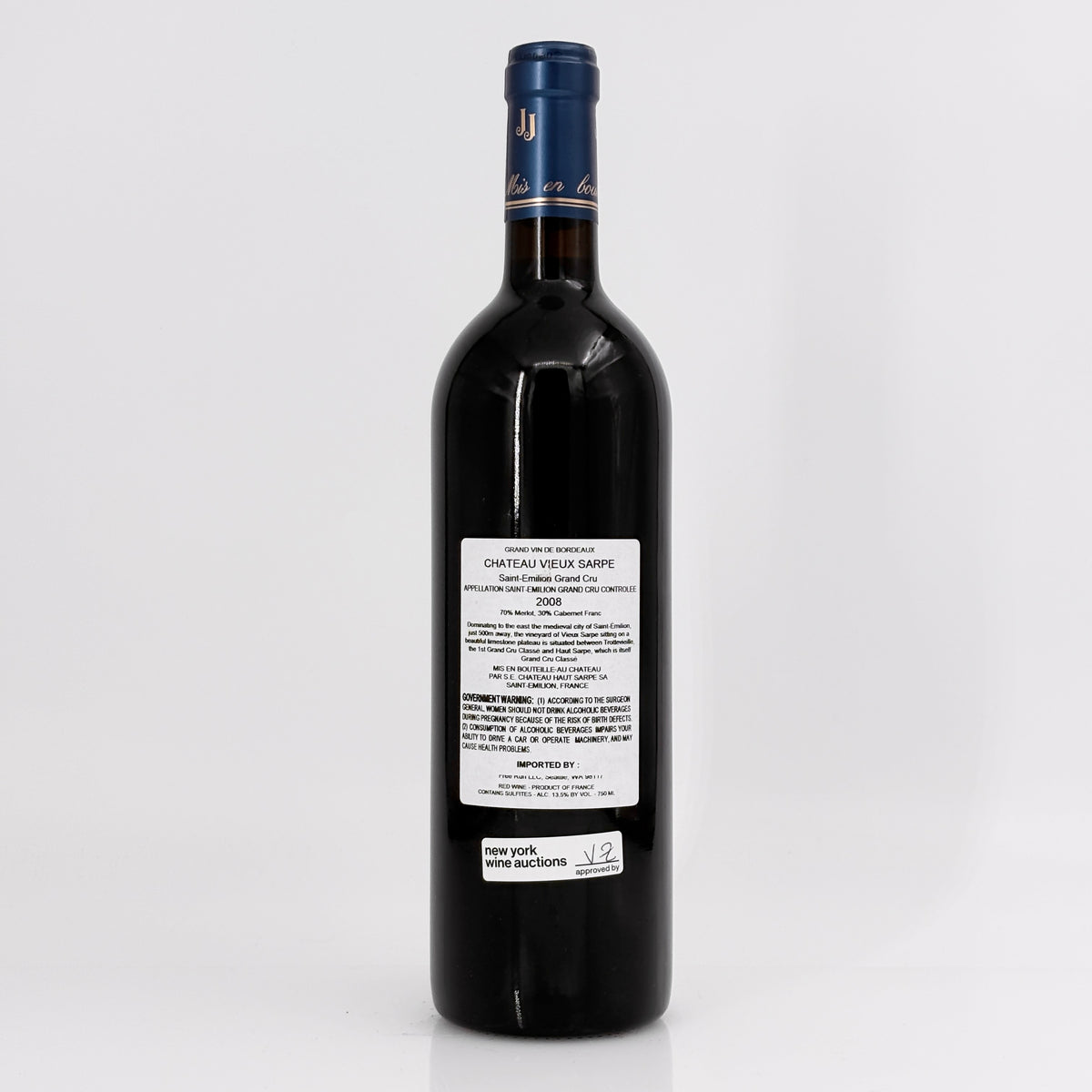 2008 Chateau Vieux Sarpe Saint-Emilion Grand Cru, France