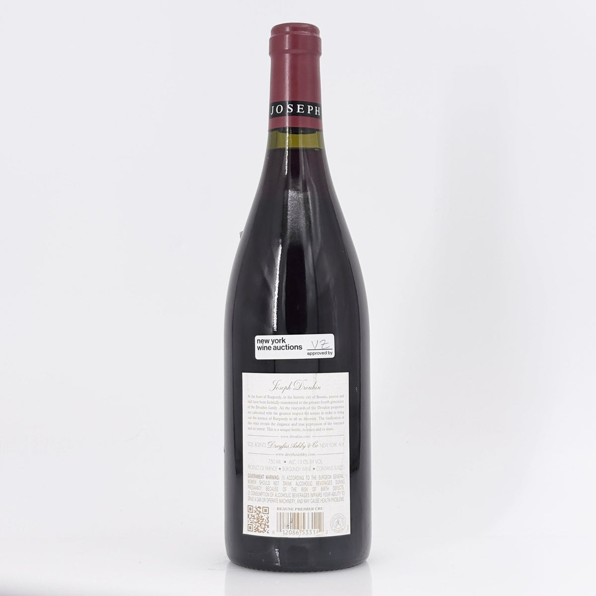 2008 Joseph Drouhin Beaune Premier Cru Rouge Cote de Beaune, France (Lot 1)