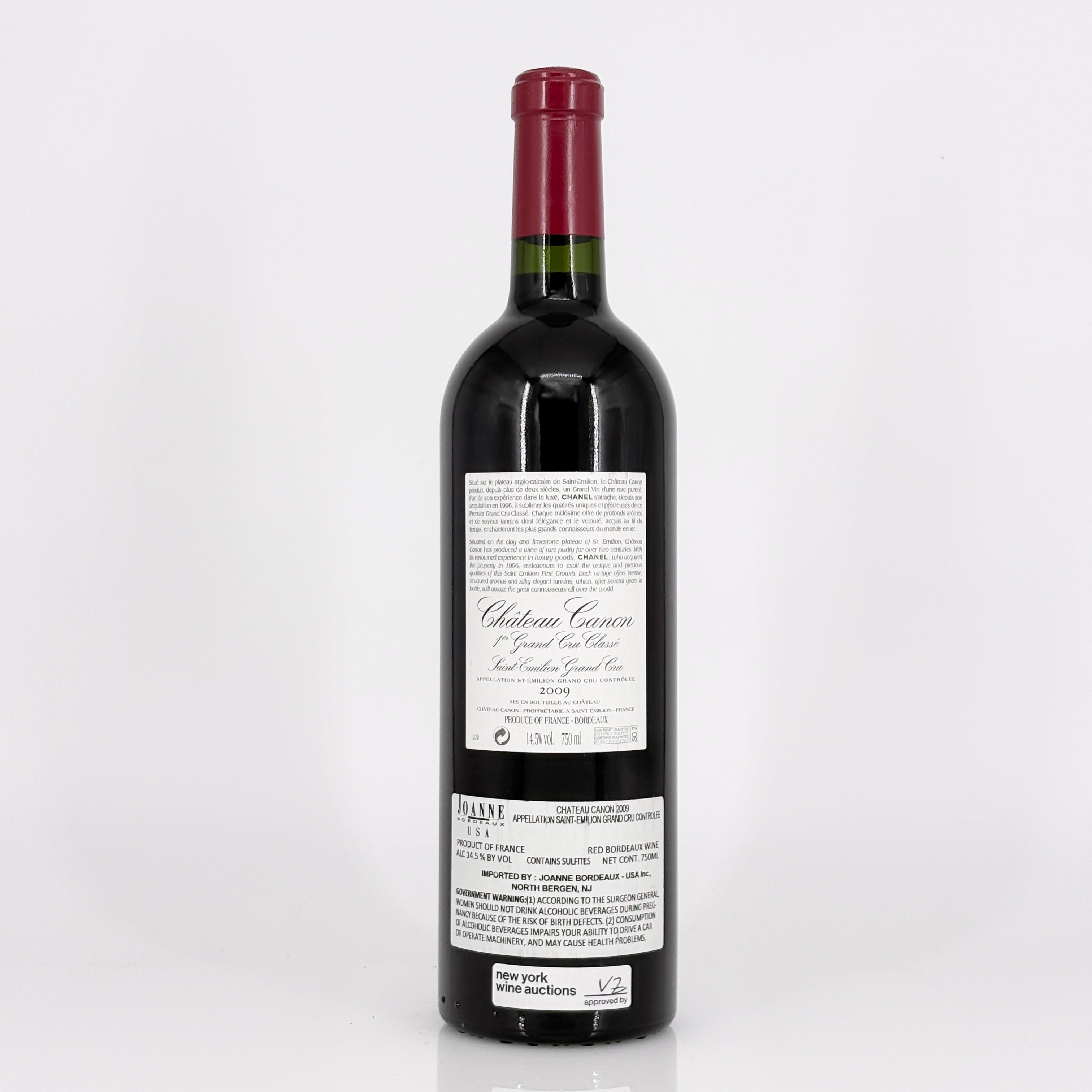 2009 Chateau Canon Saint-Emilion Grand Cru, France