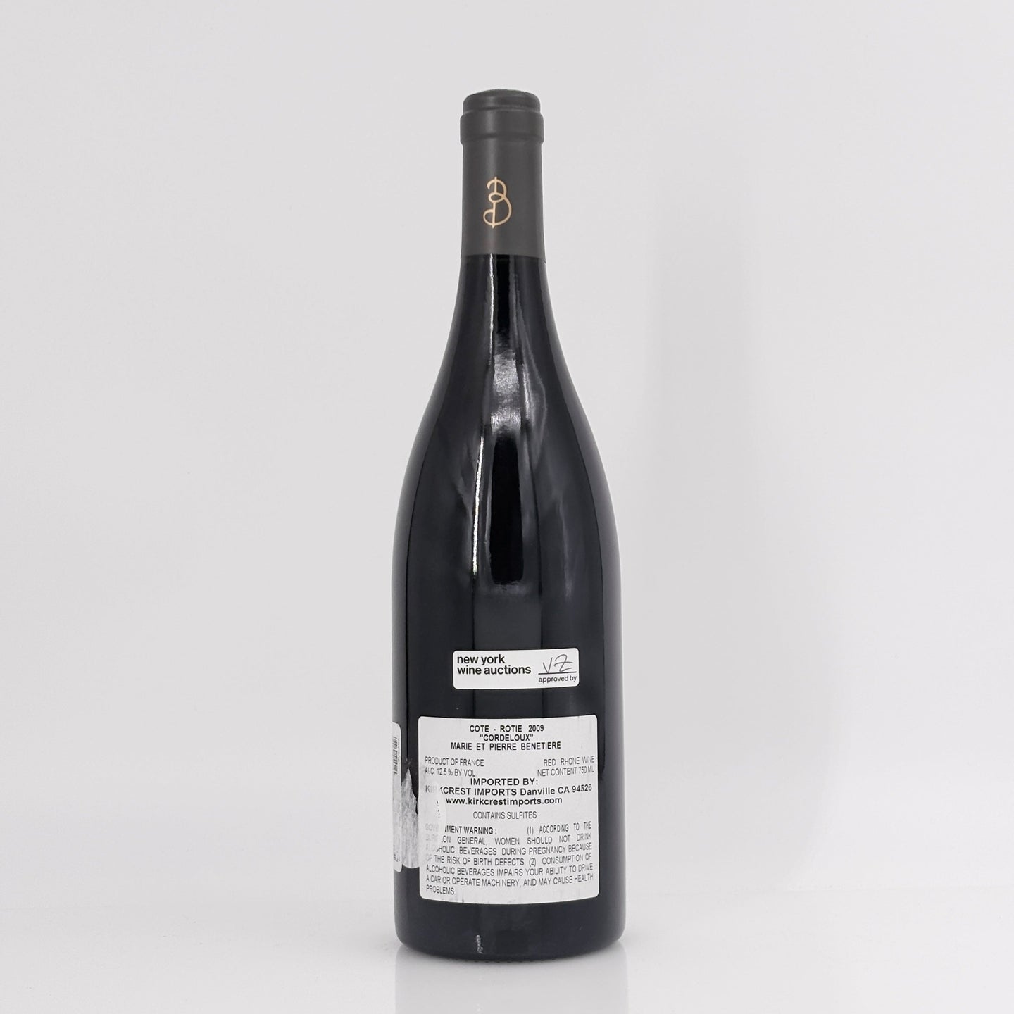 2009 Marie et Pierre Bénetière Côte-Rôtie Cordeloux, Rhone, France