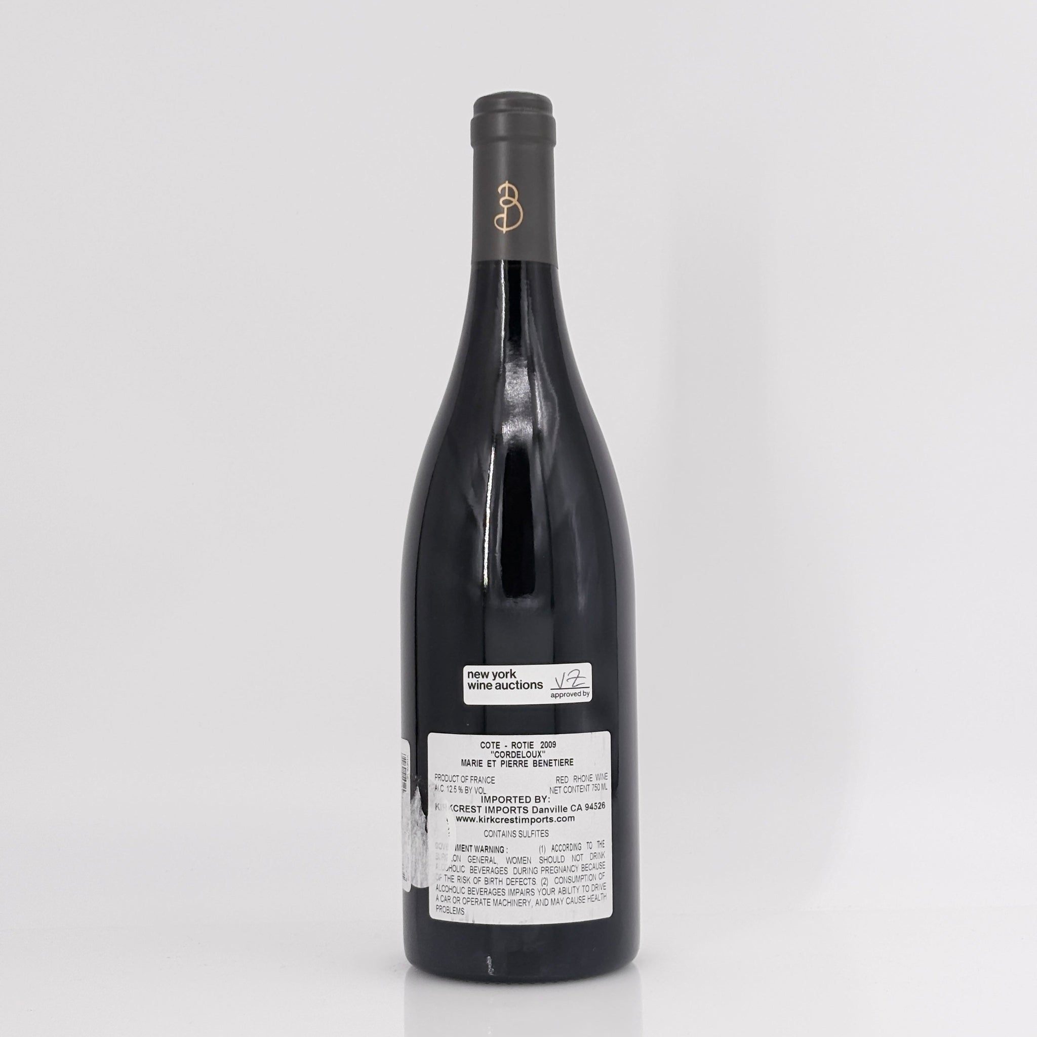 2009 Marie et Pierre Bénetière Côte-Rôtie Cordeloux, Rhone, France