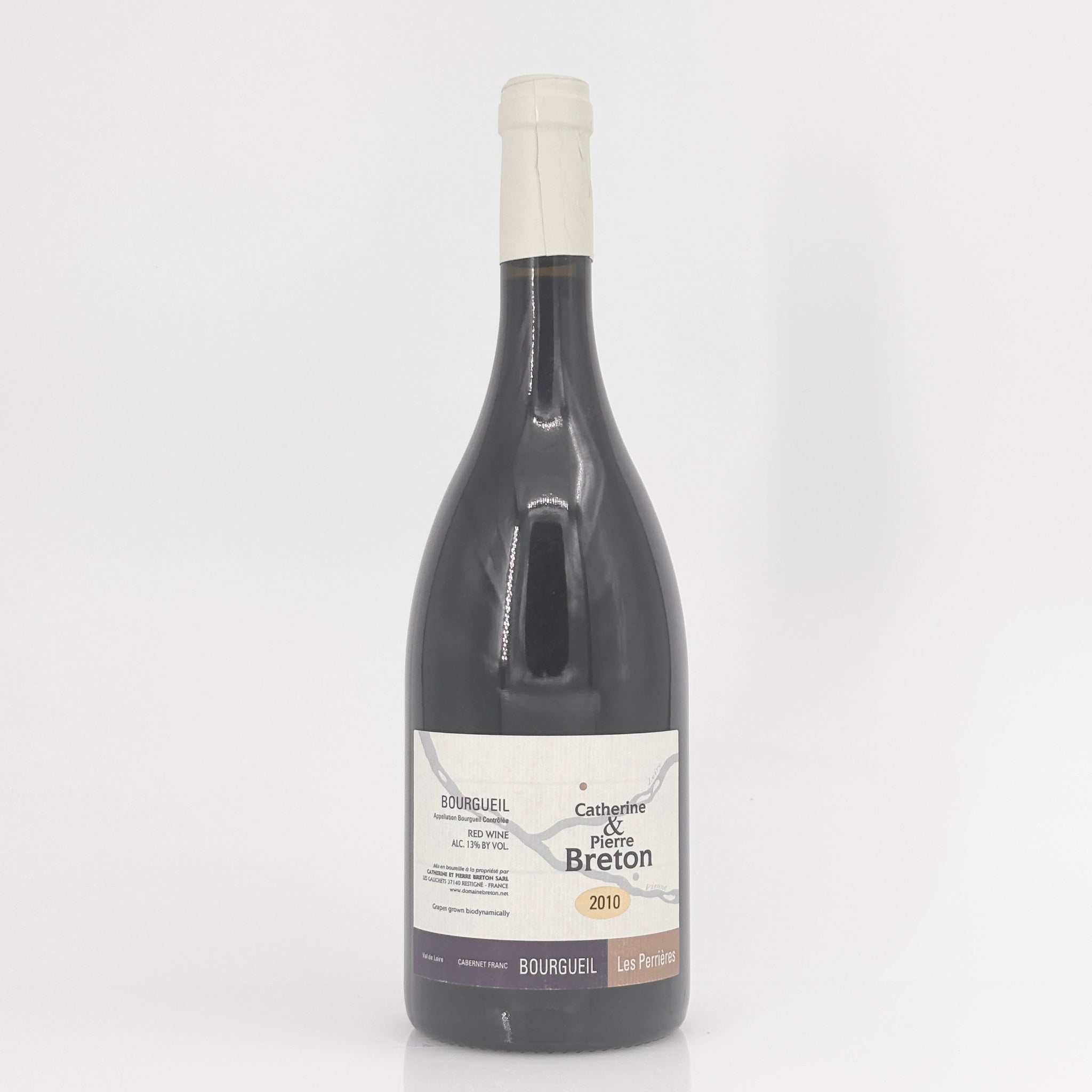 2010 Catherine et Pierre Breton Bourgueil Les Perrieres Loire, France