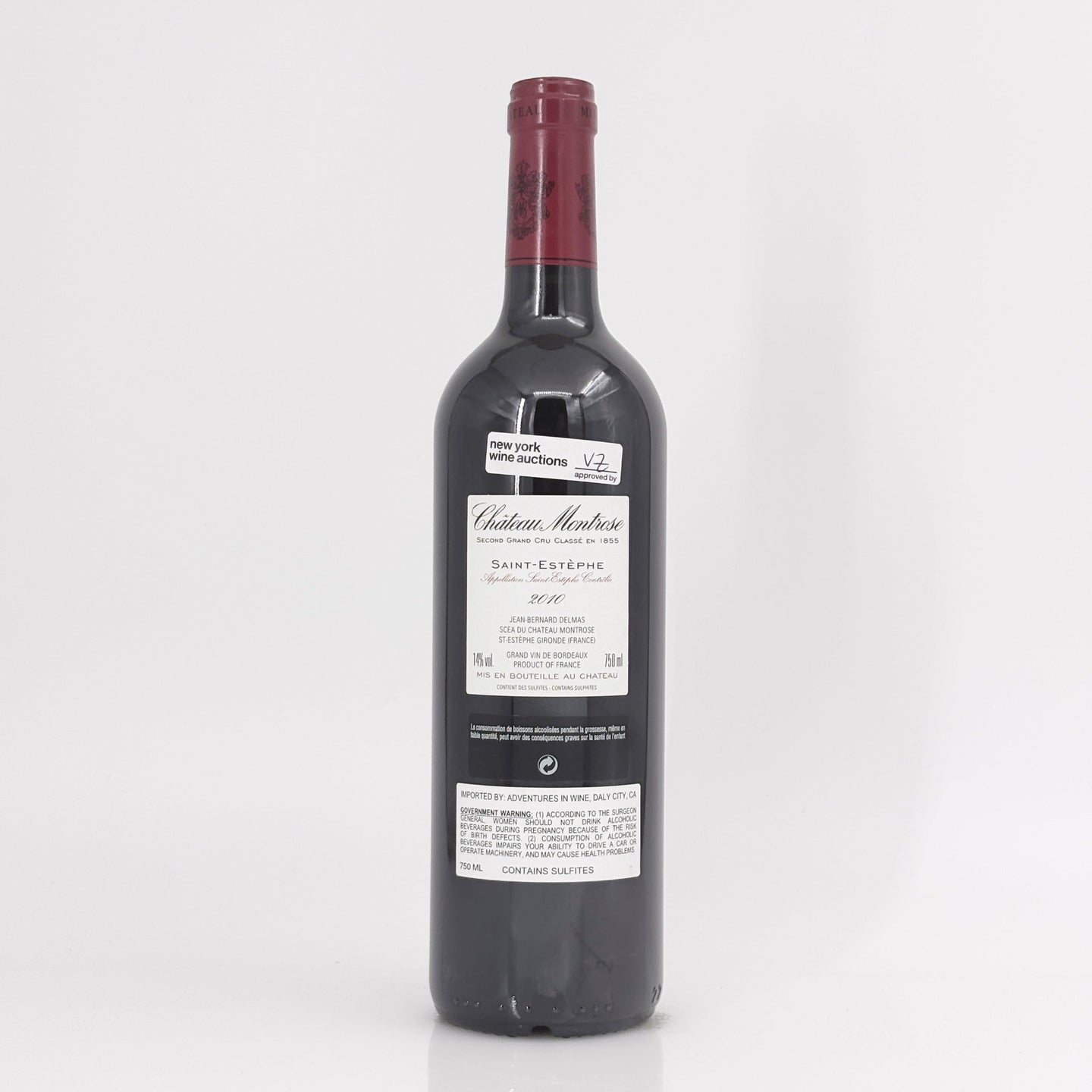 2010 Chateau Montrose Saint-Estephe, France