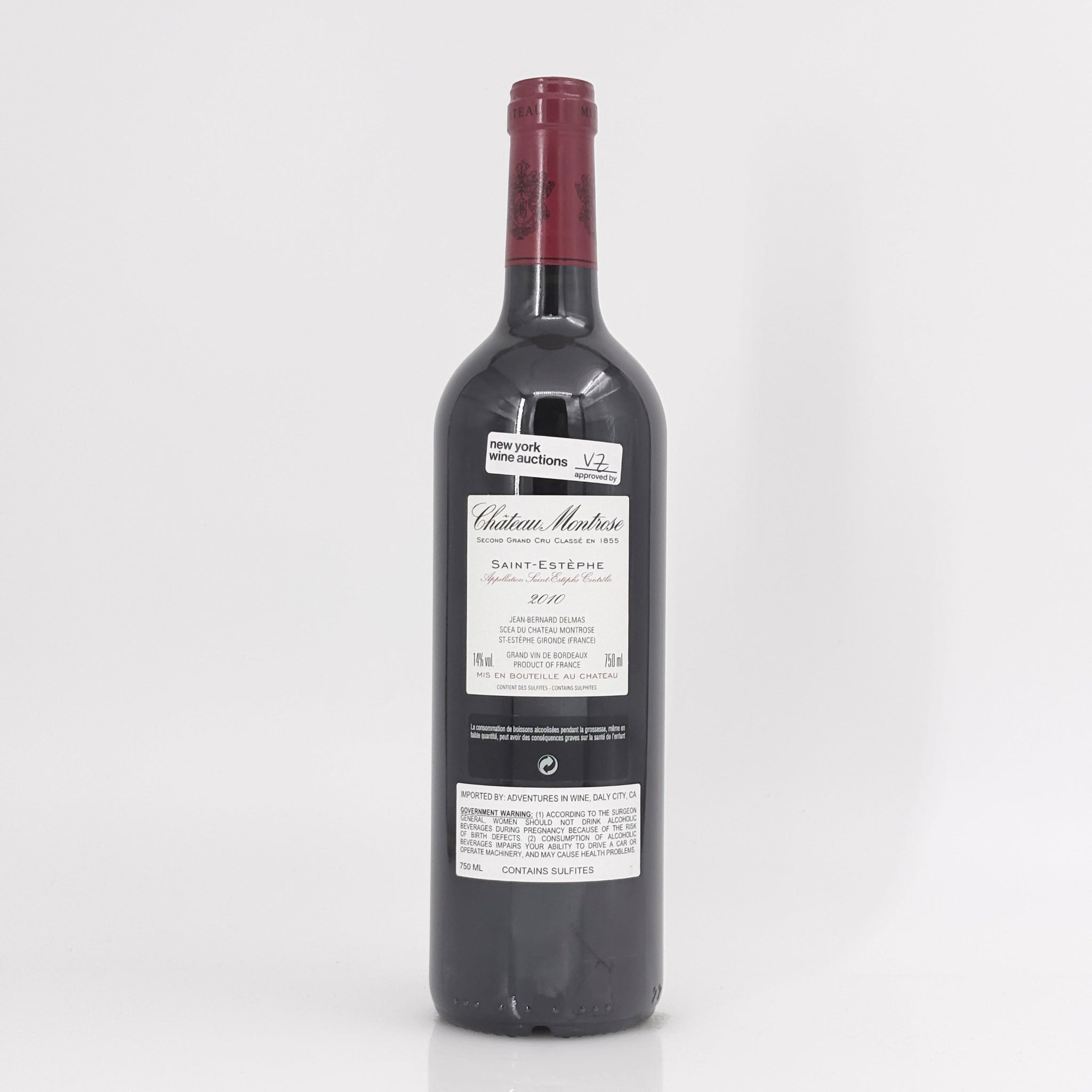 2010 Chateau Montrose Saint-Estephe, France
