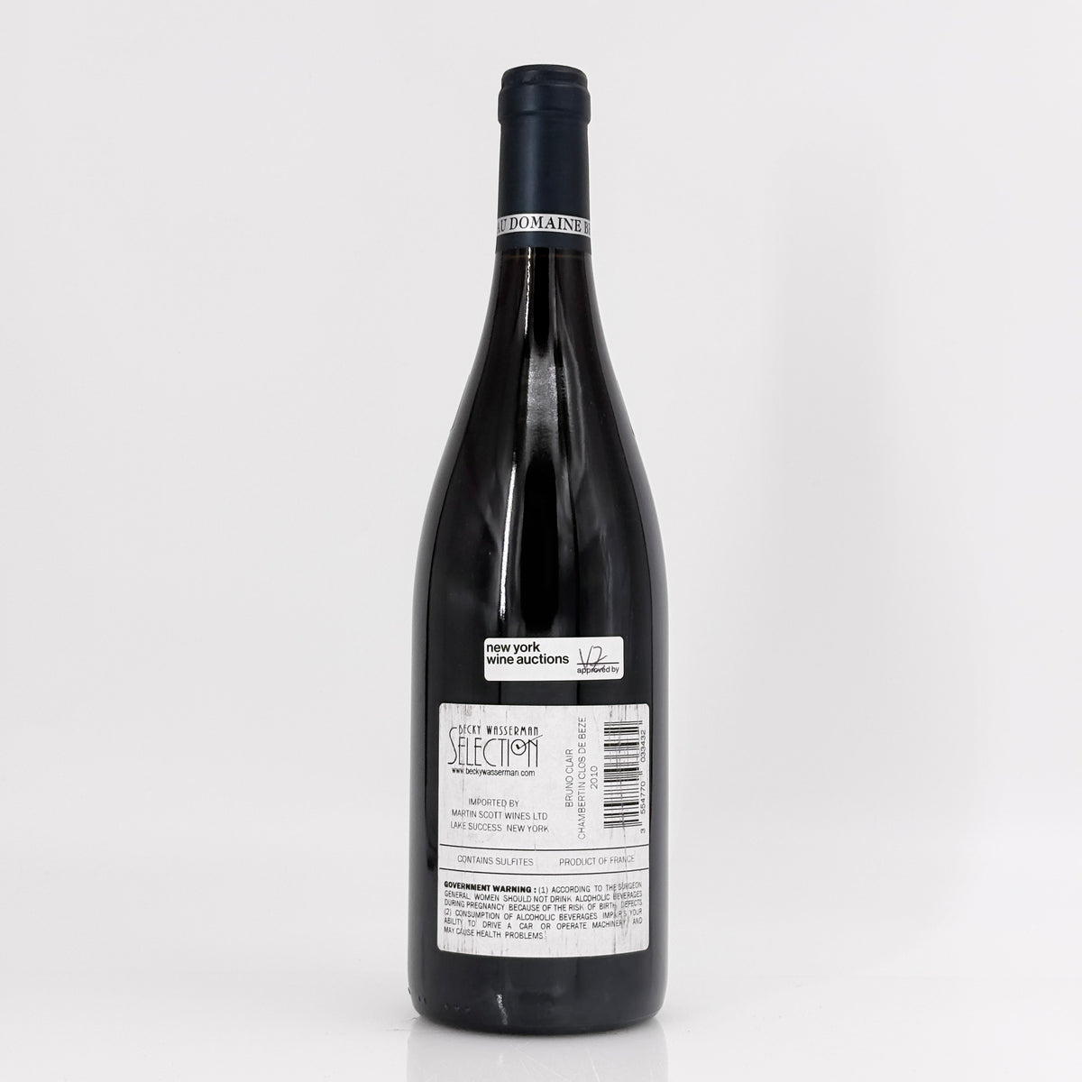 2010 Domaine Bruno Clair Chambertin-Clos de Beze Grand Cru, Cote de Nuits, France