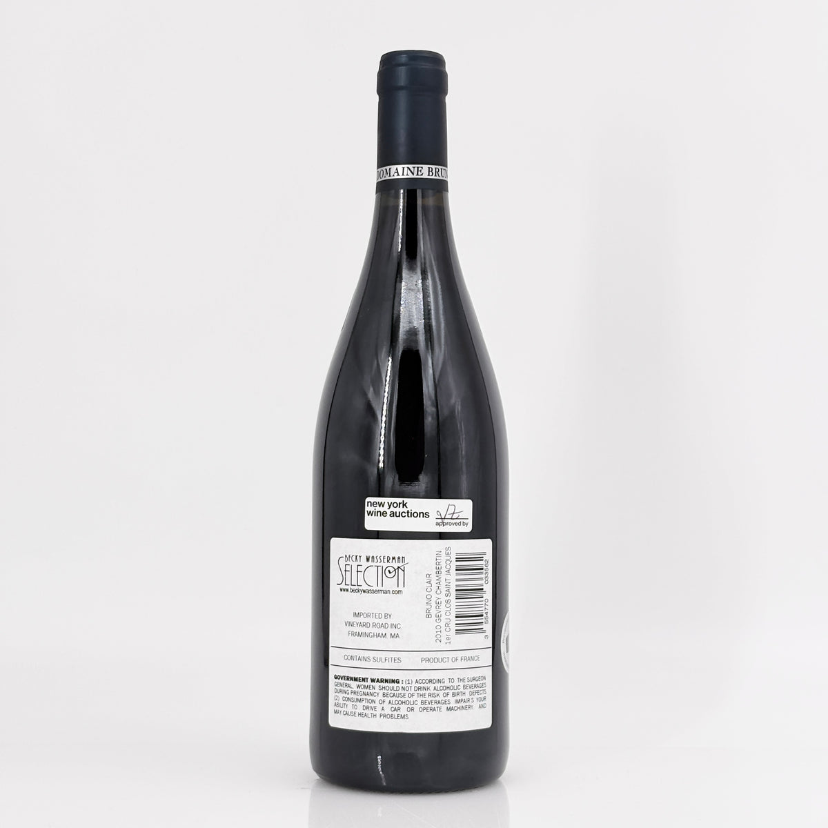 2010 Domaine Bruno Clair Clos-Saint-Jacques Gevrey-Chambertin Premier Cru, France