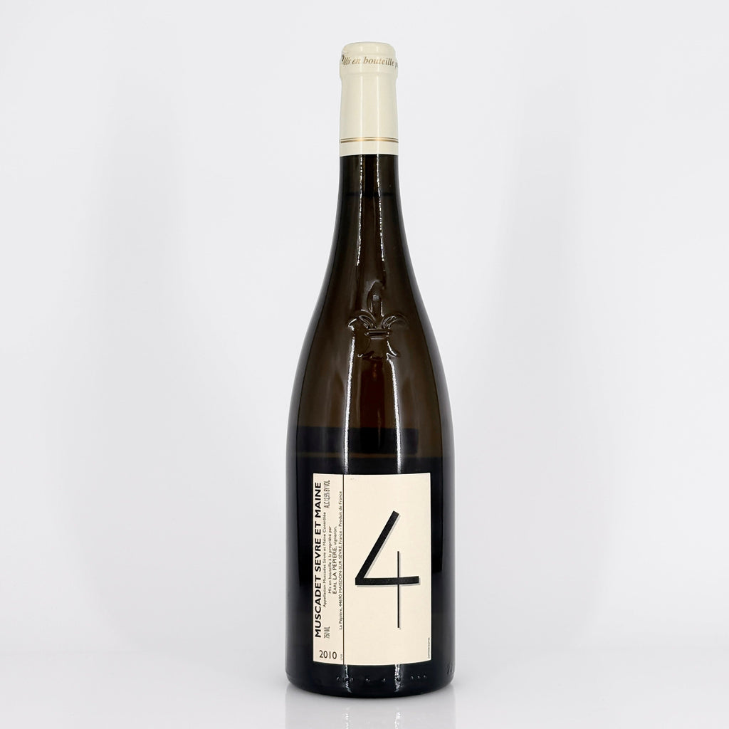 Bottle of wine on a white background