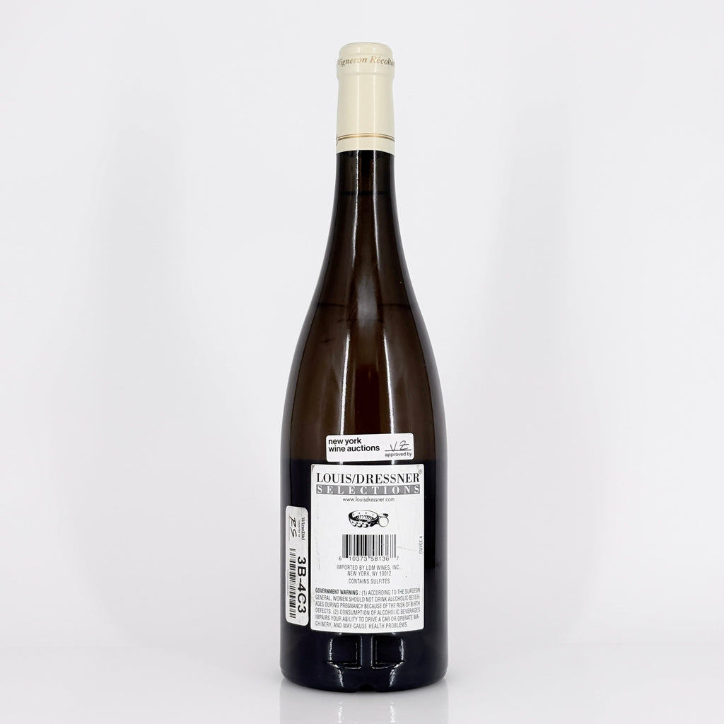 Bottle of wine on a white background