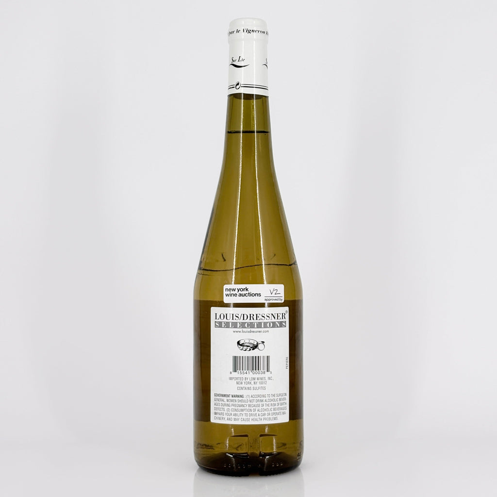 Bottle of wine on a white background
