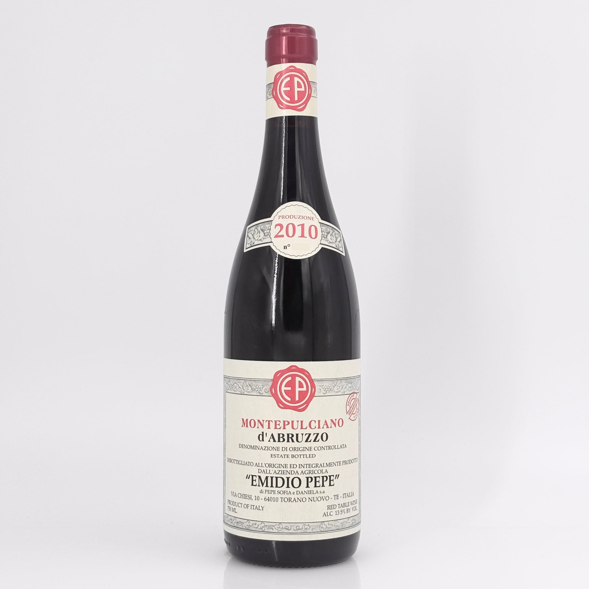 2010 Emidio Pepe Montepulciano d'Abruzzo, Italy