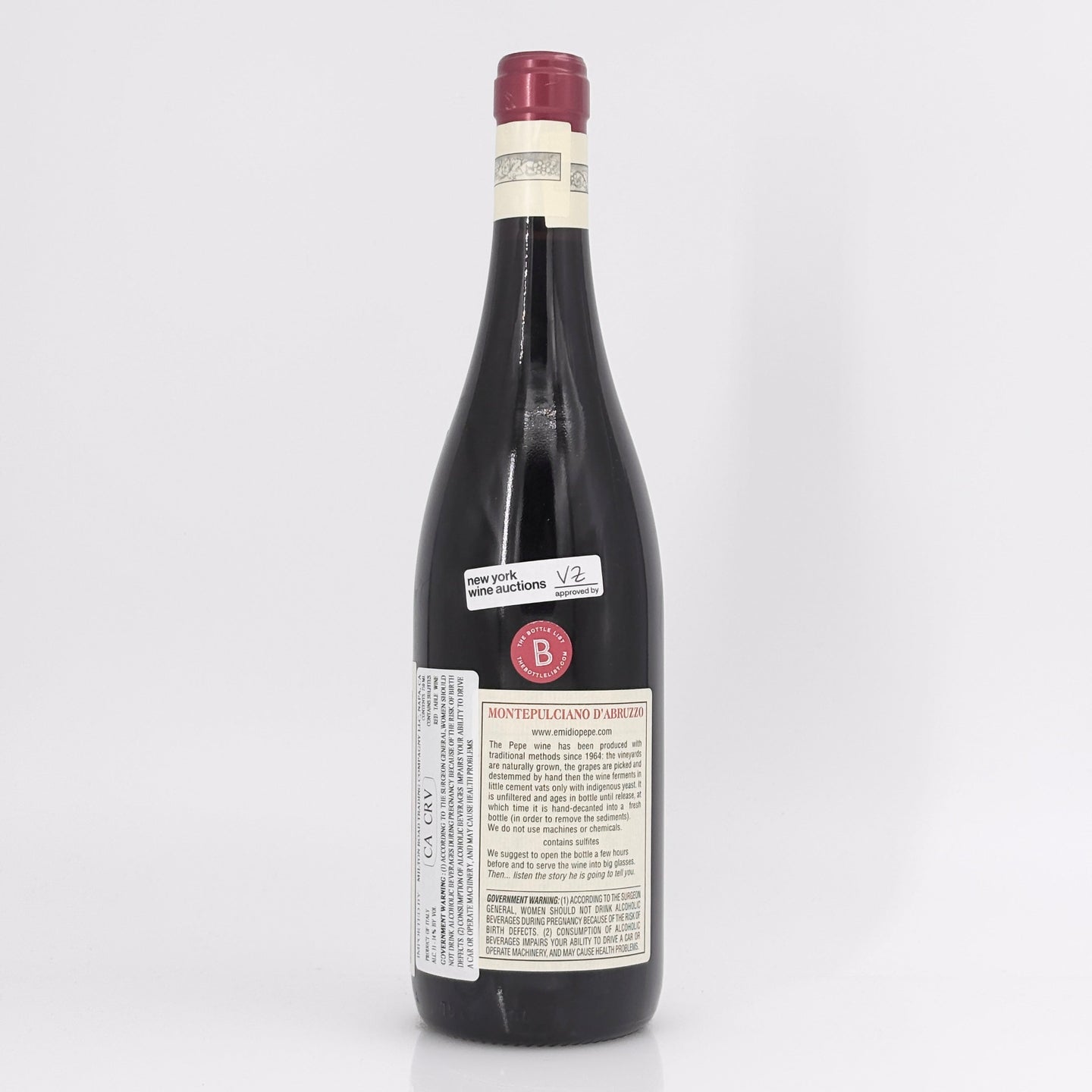 2010 Emidio Pepe Montepulciano d'Abruzzo, Italy