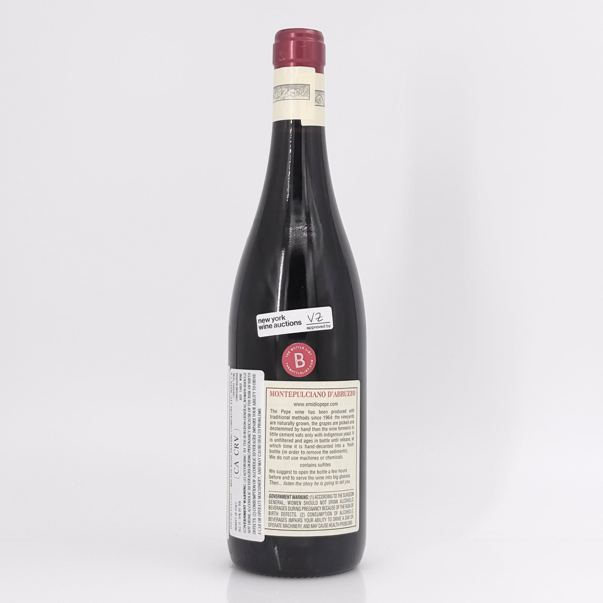 2010 Emidio Pepe Montepulciano d'Abruzzo, Italy