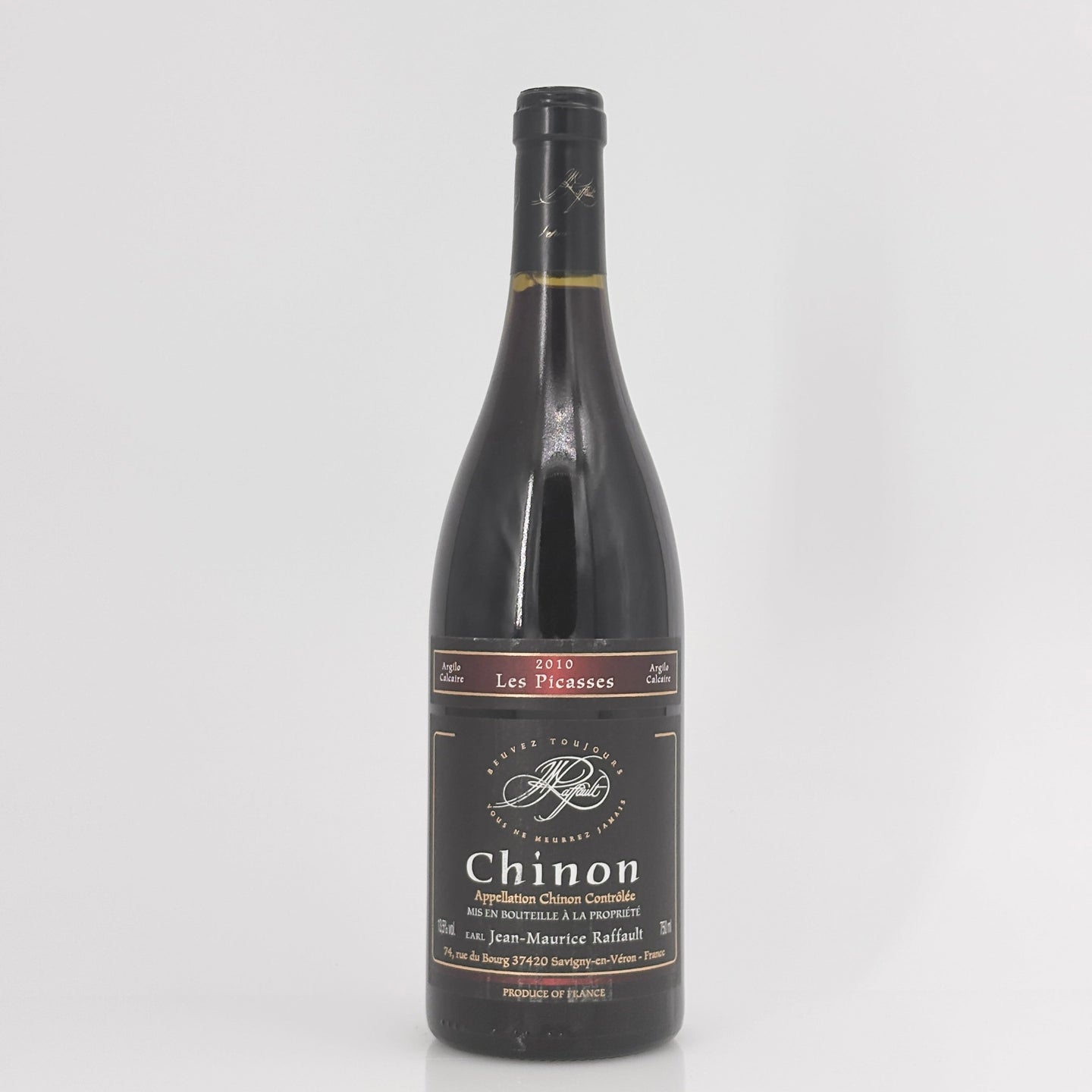 2010 Jean-Maurice Raffault Chinon Les Picasses, Loire, France