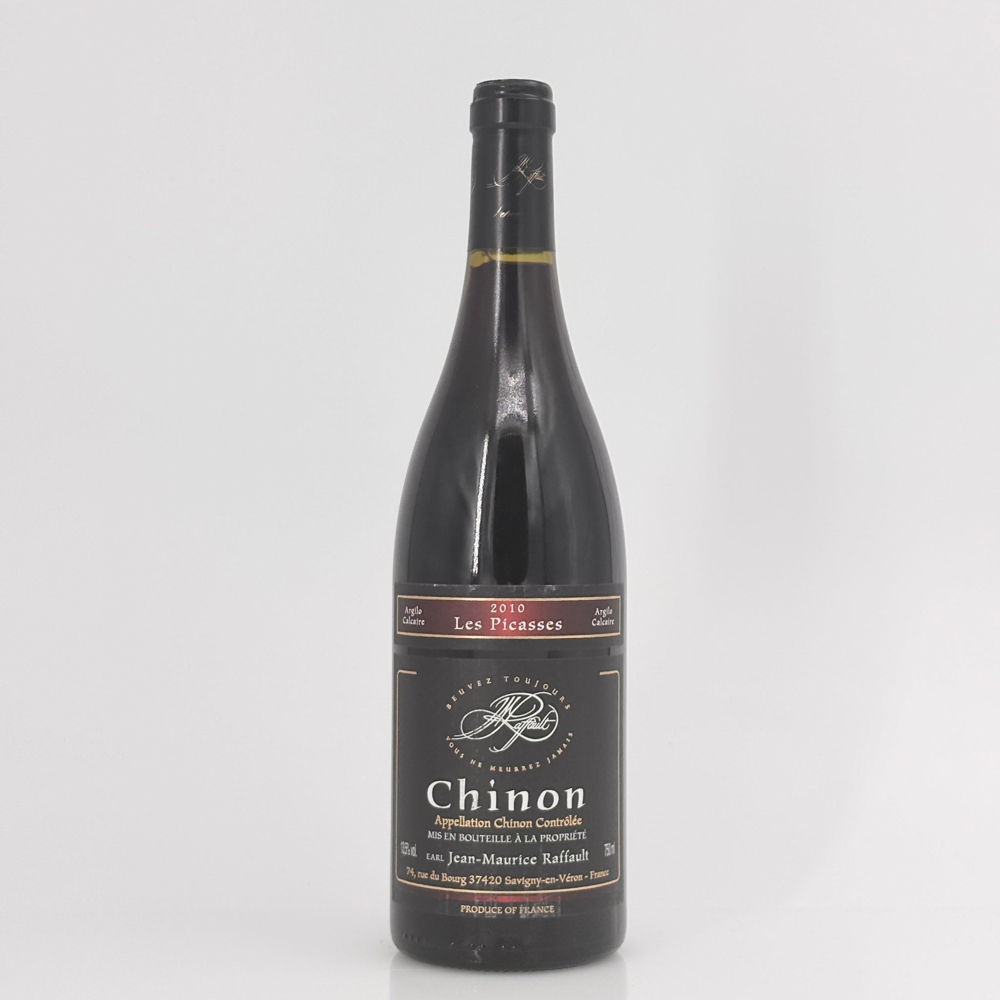 2010 Jean-Maurice Raffault Chinon Les Picasses, Loire, France