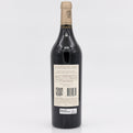 Wine bottle with label on a white background